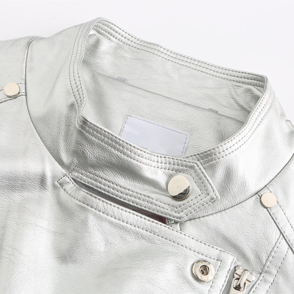 Women PU  jacket