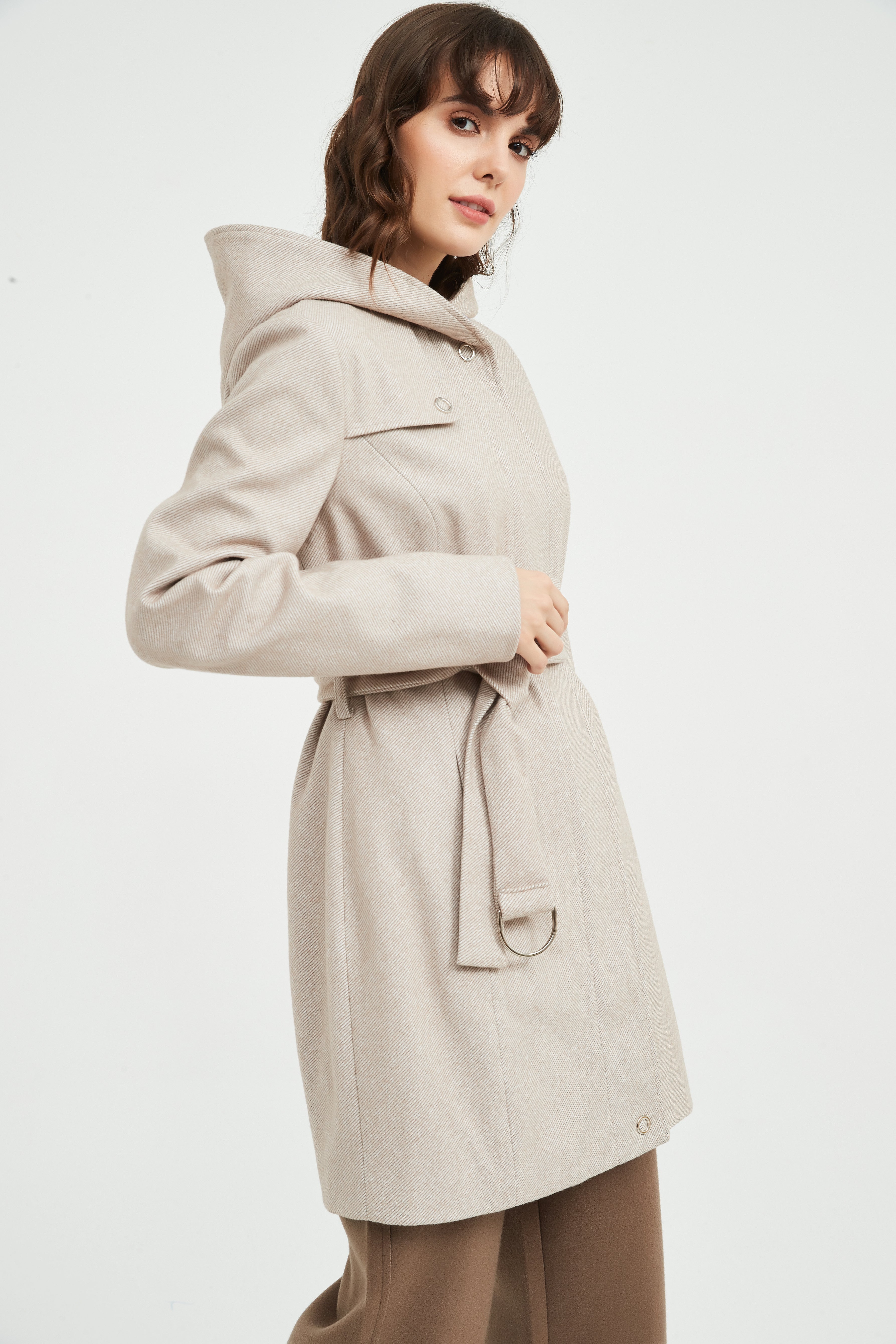 Women woolen coat