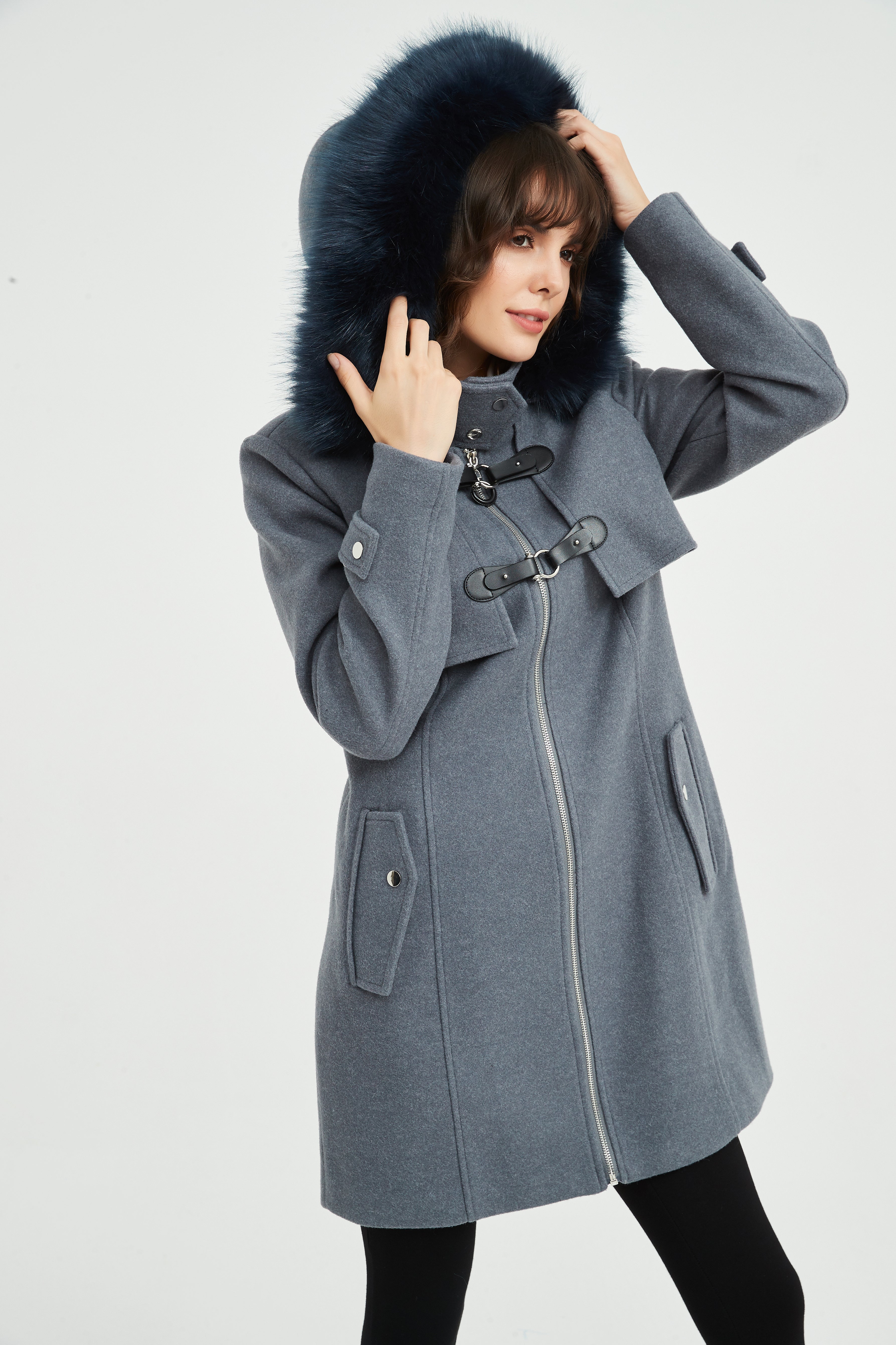 Women woolen coat
