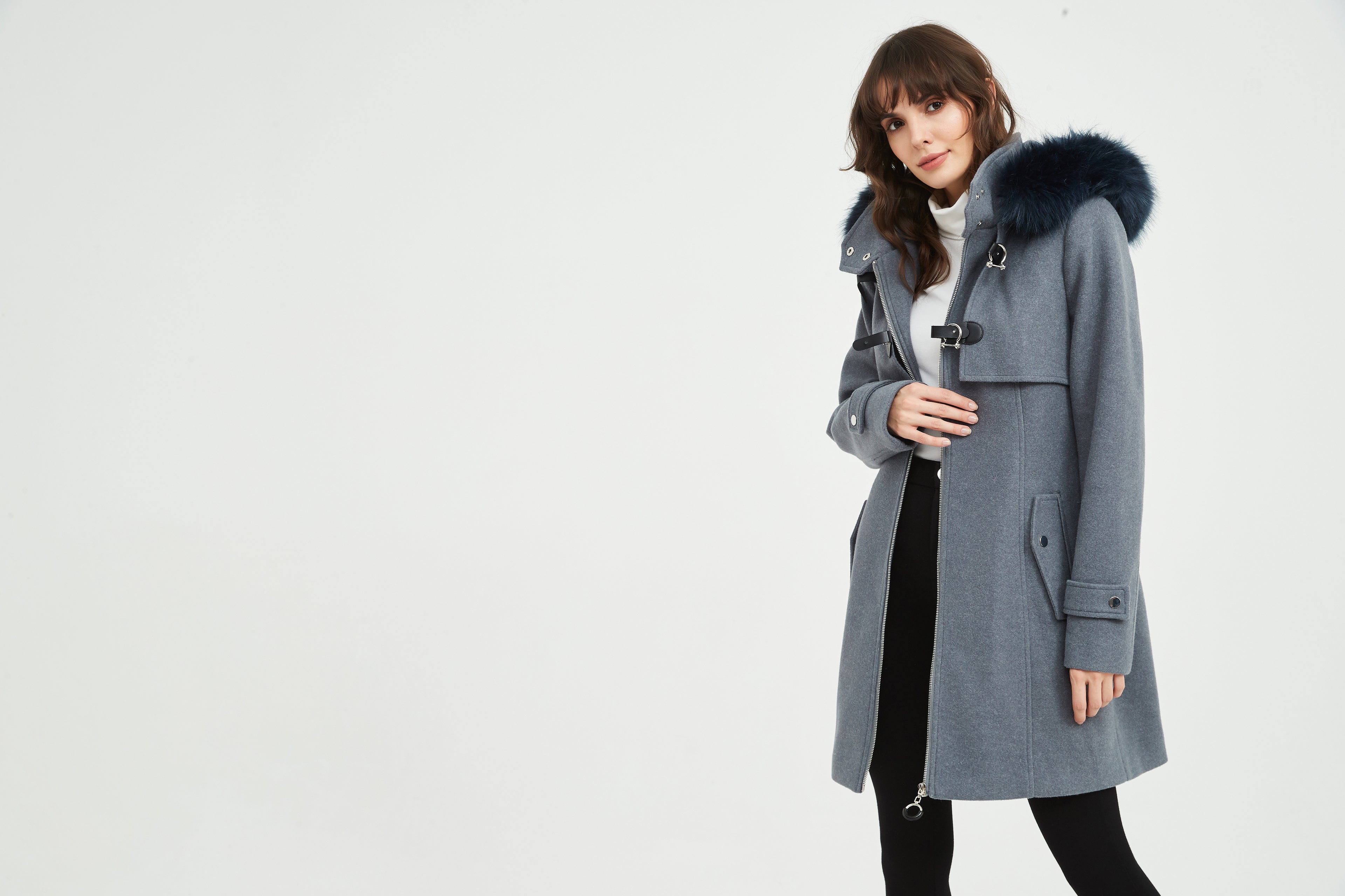 Women woolen coat
