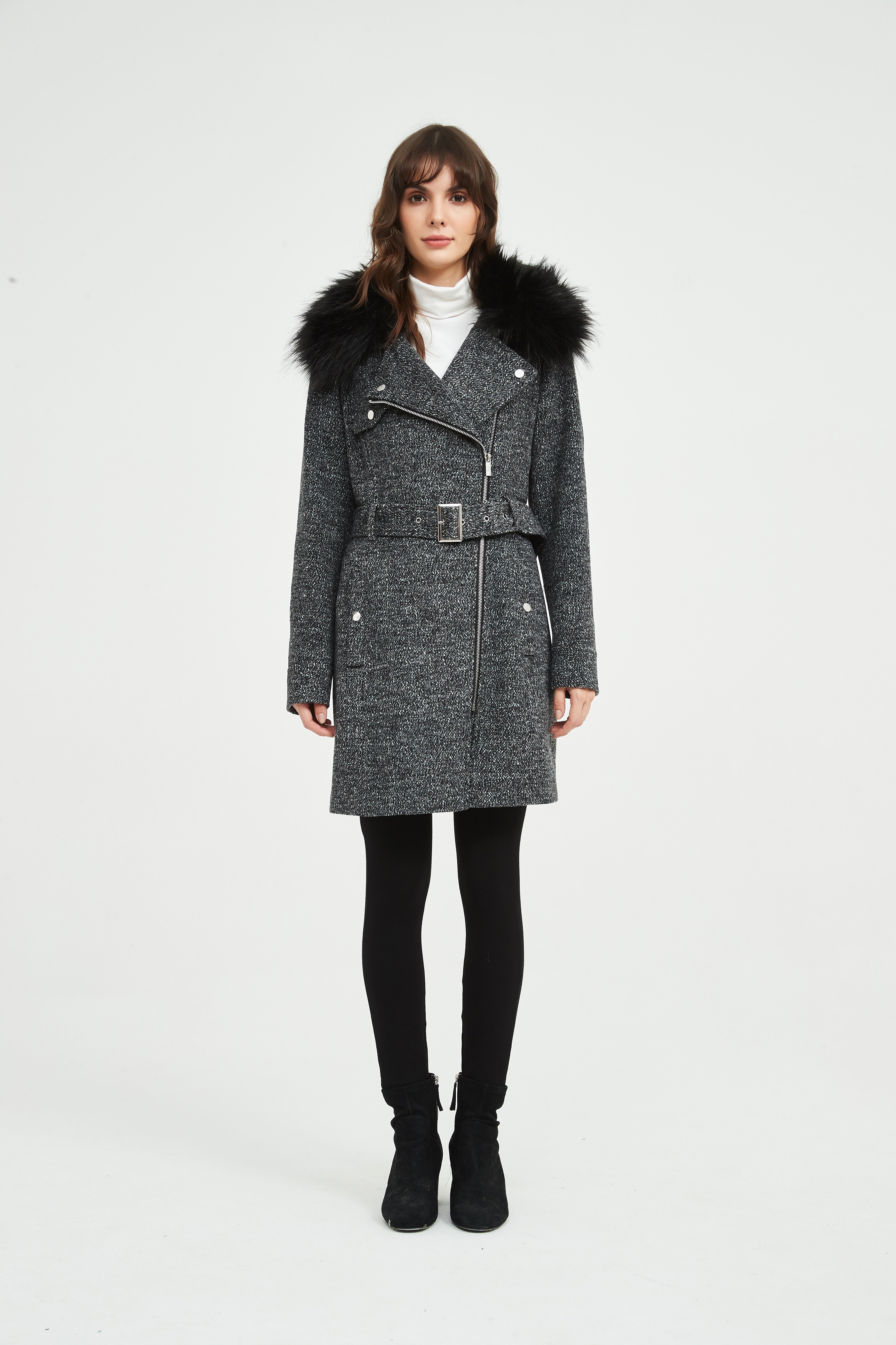 Women woolen coat