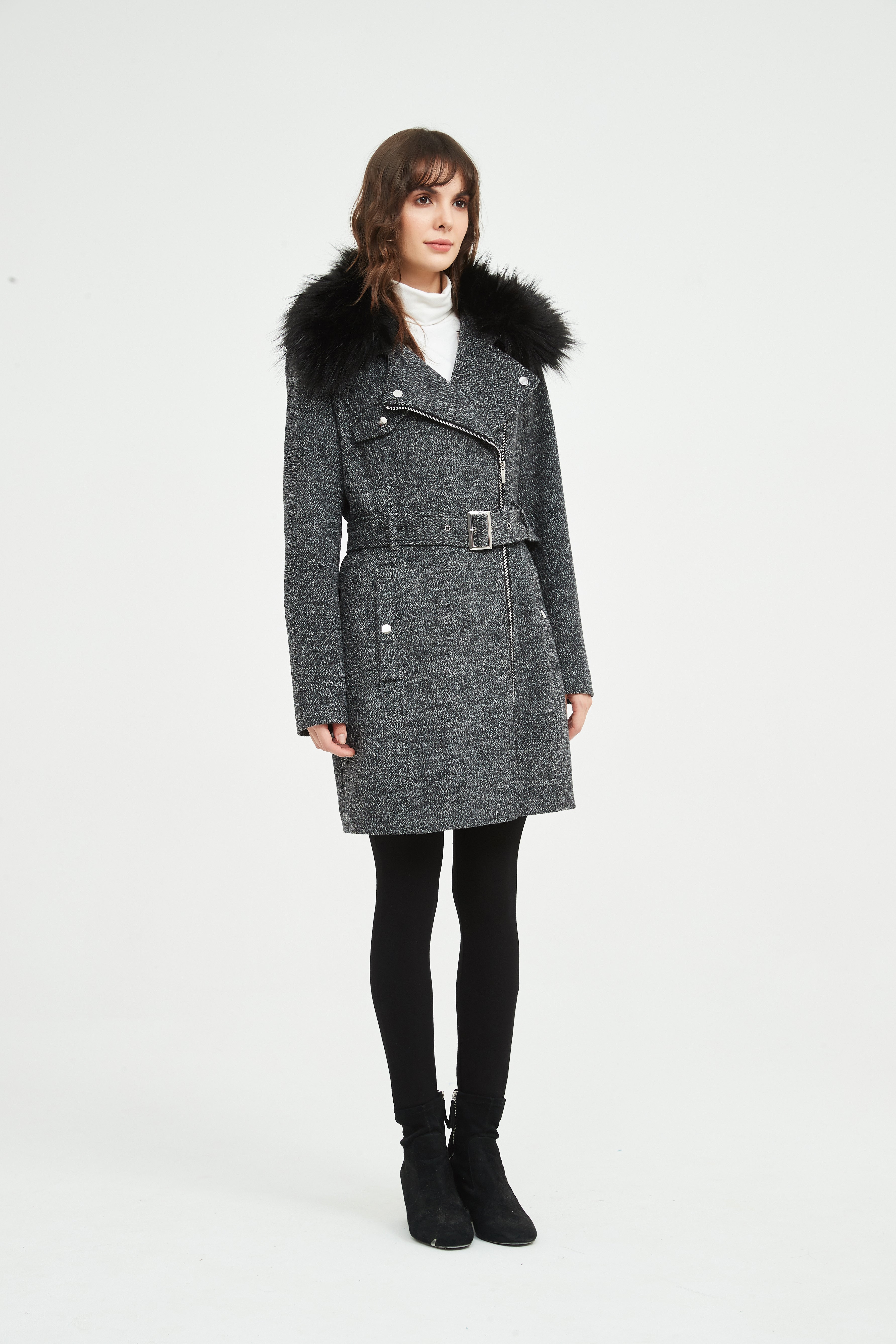 Women woolen coat