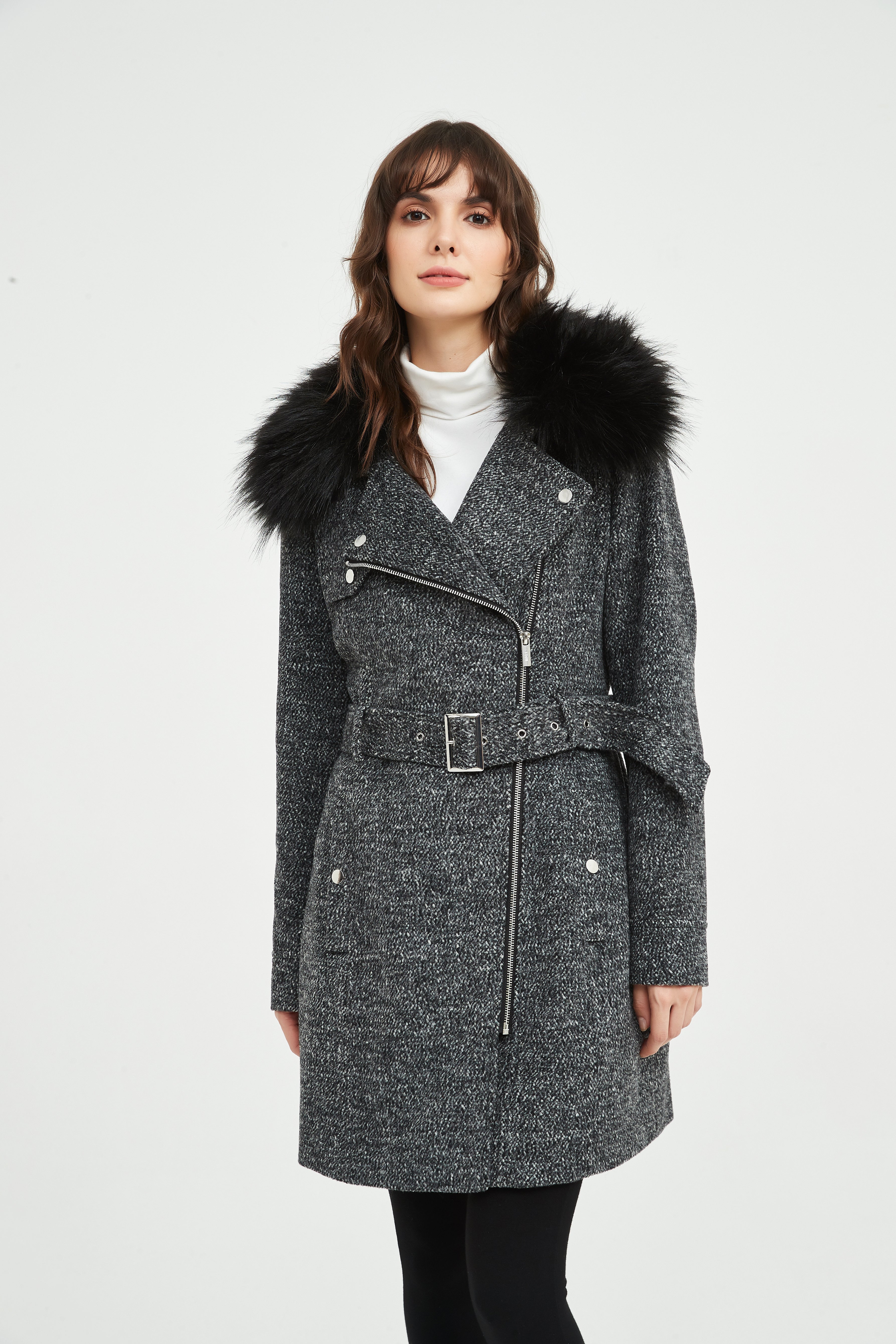 Women woolen coat