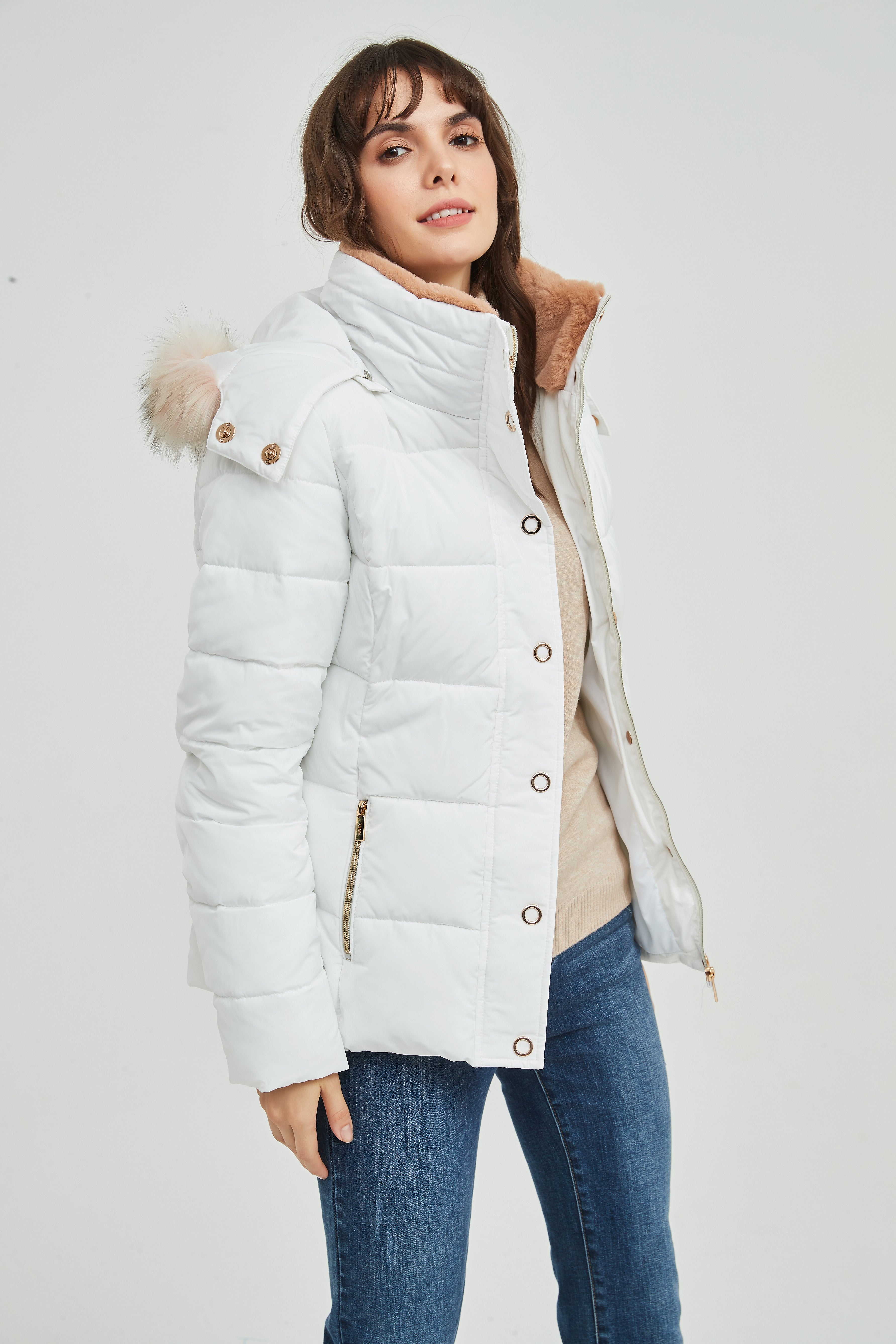 Ladies' Casual Padded Jacket