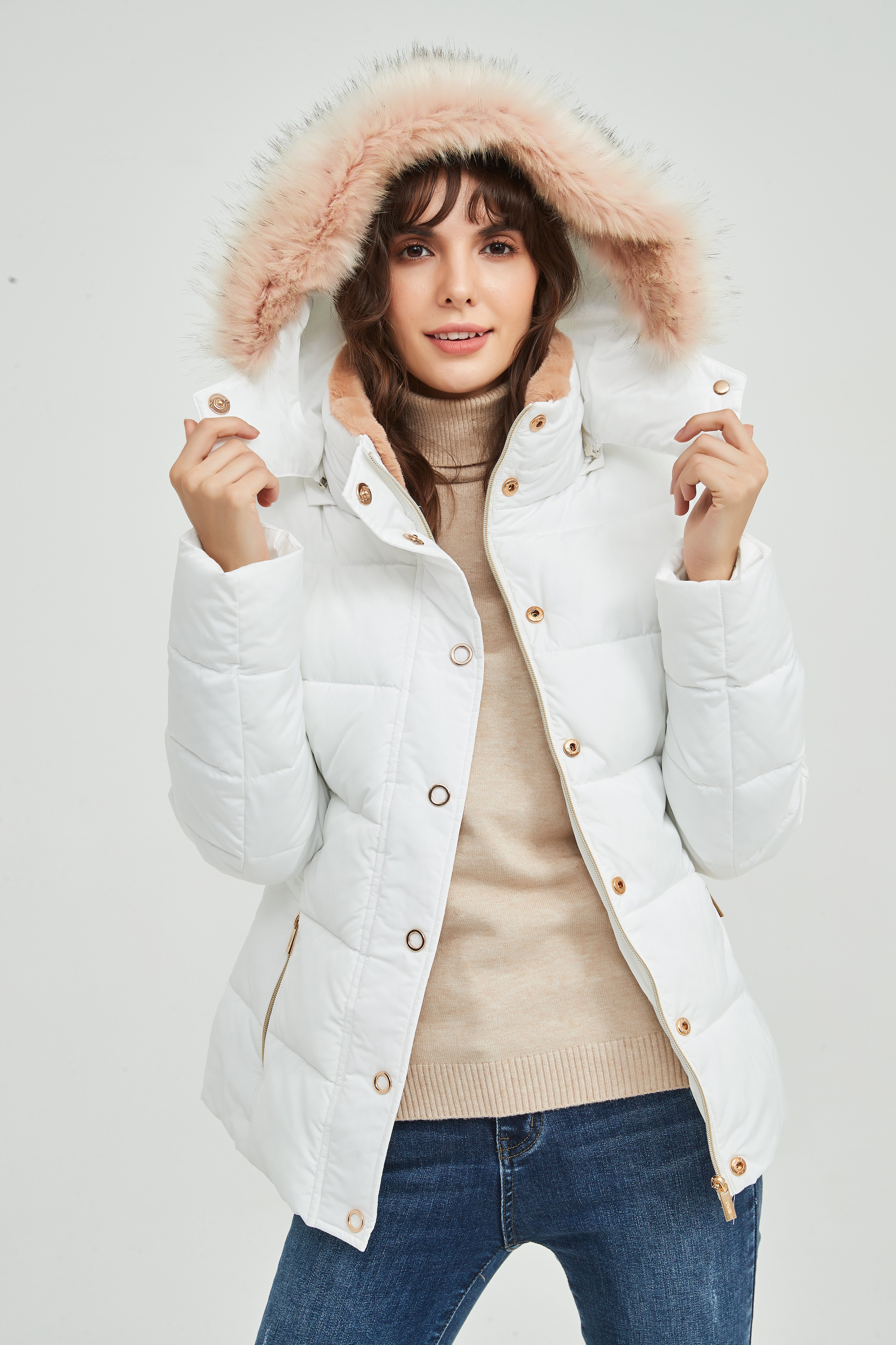 Ladies' Casual Padded Jacket