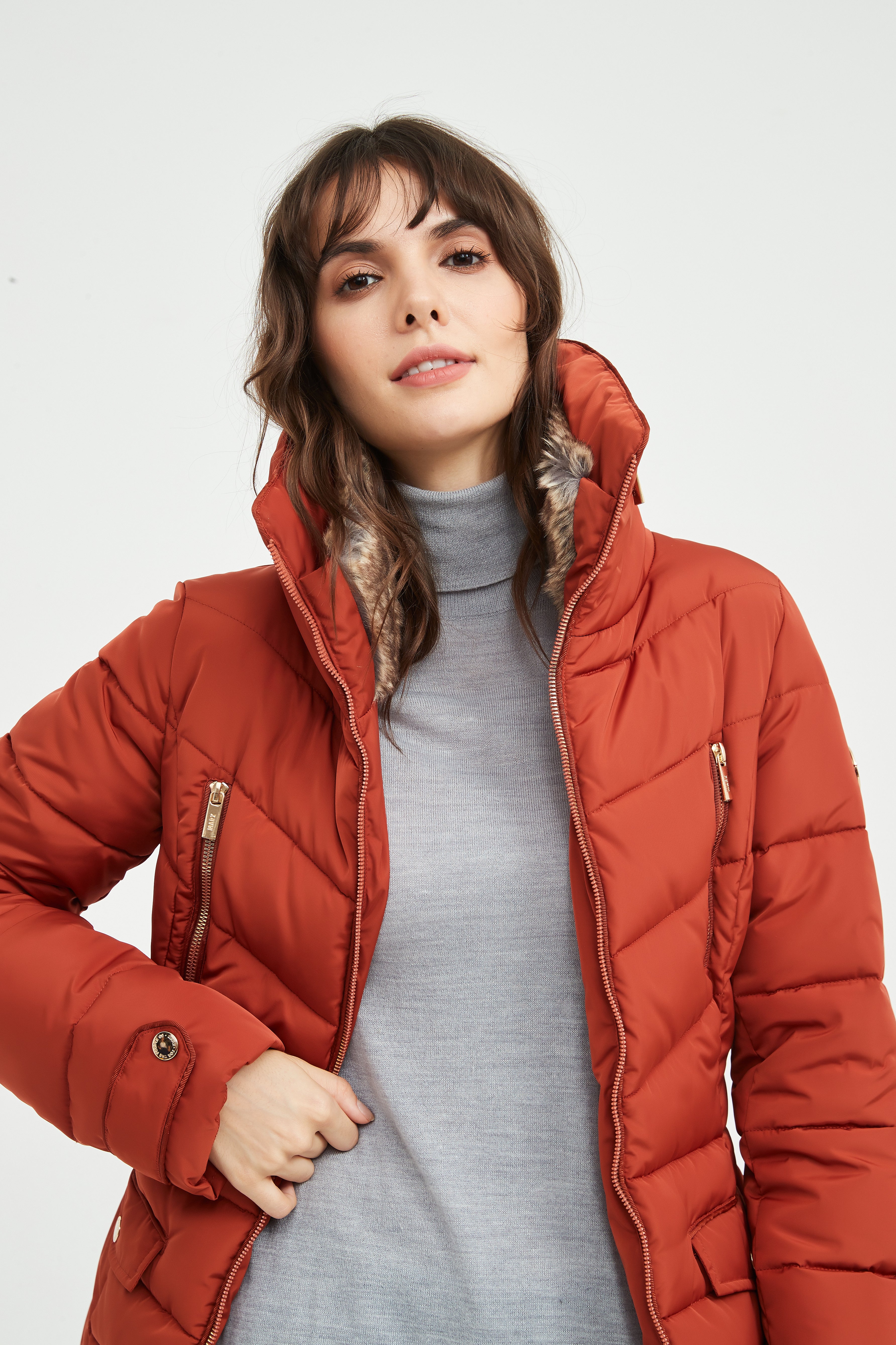 Ladies' Casual Padded Jacket