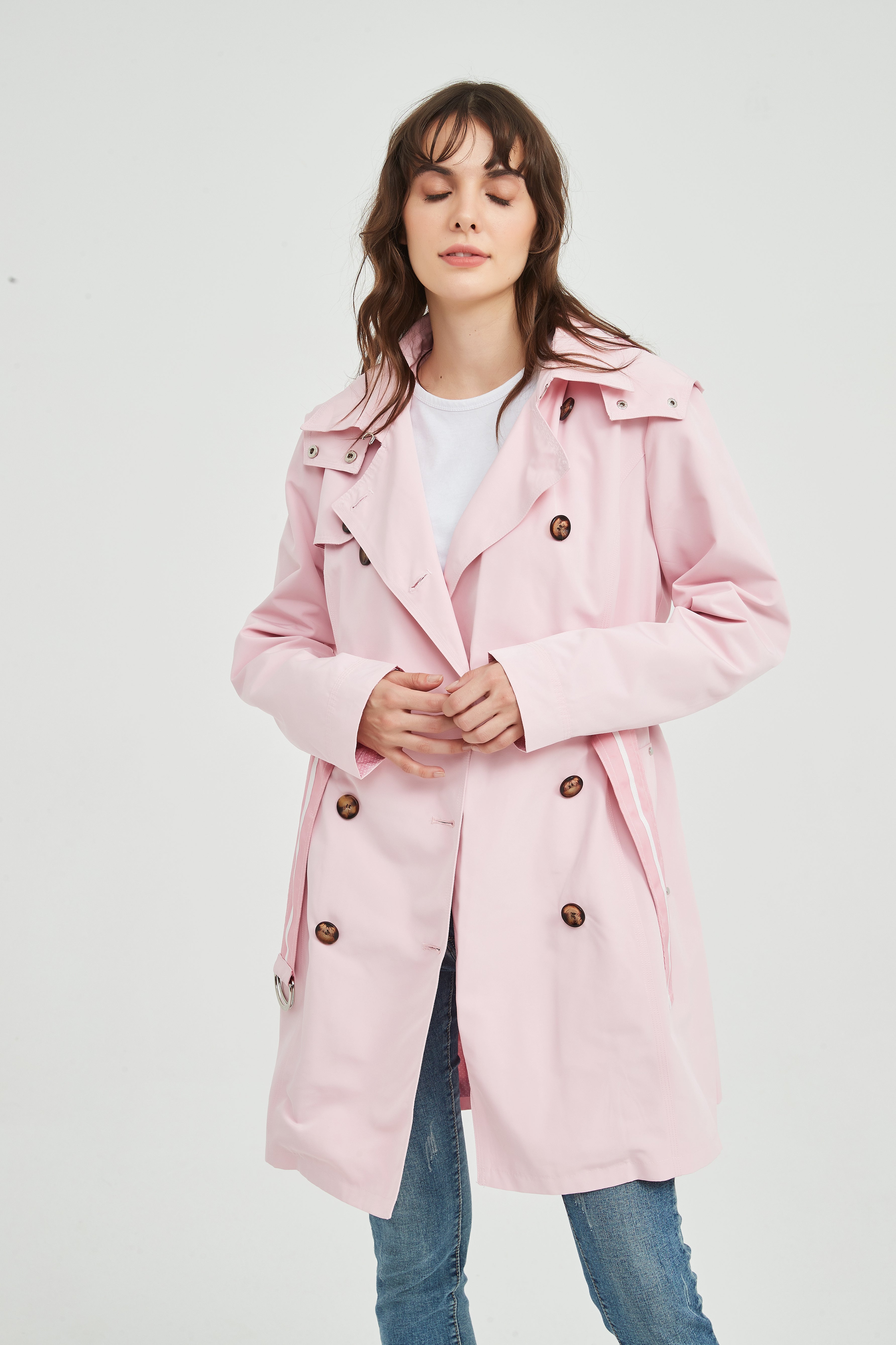 Ladies' Casual Jacket with Hood