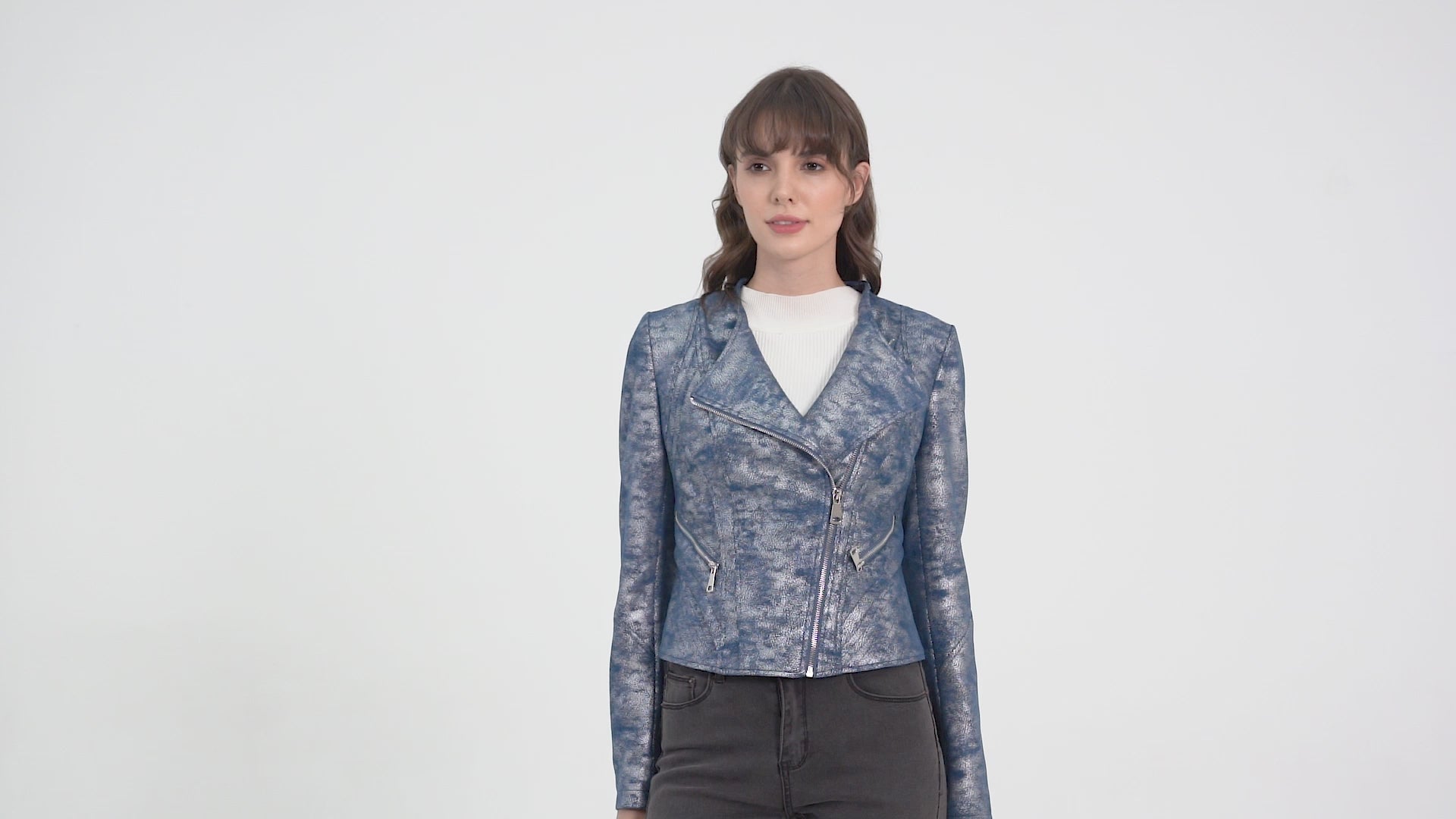 Ladies' Knitted Suede Jacket