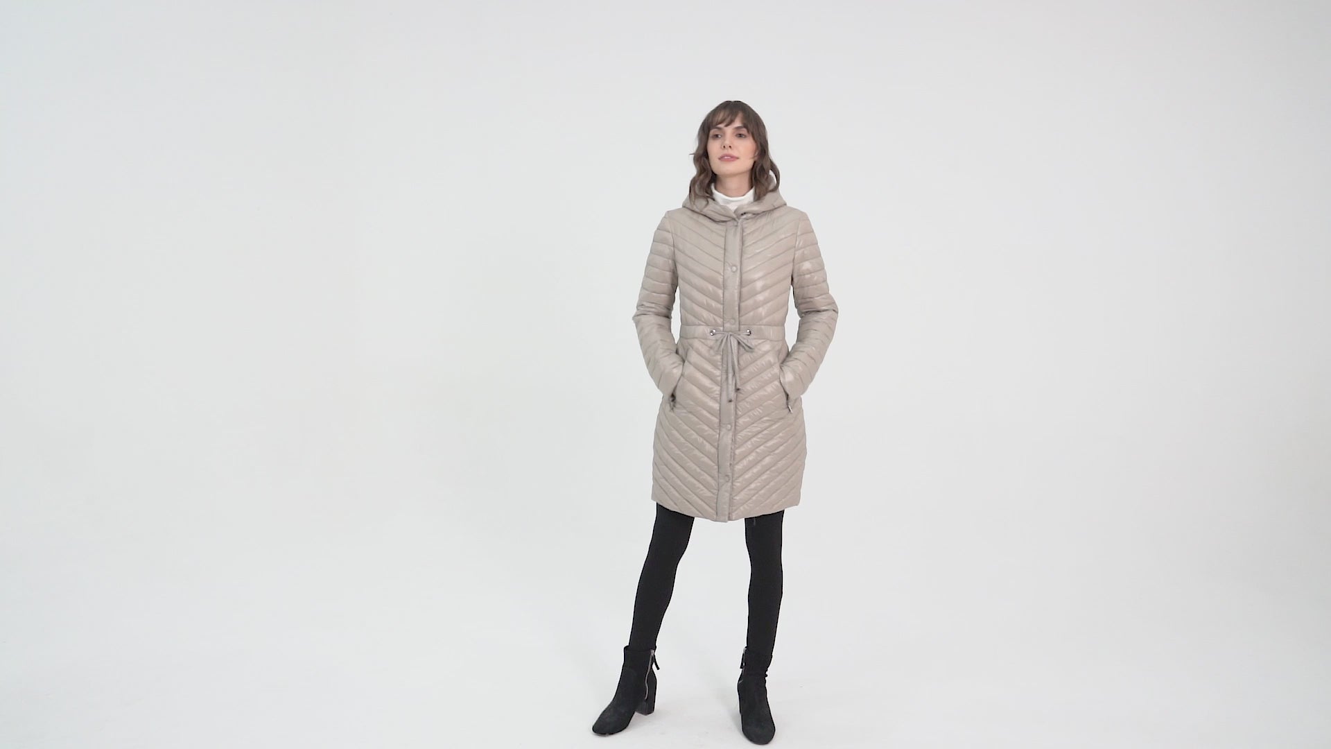 Ladies' Casual Light Padded Coat