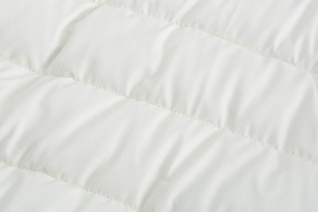 Men's PU padded jacket