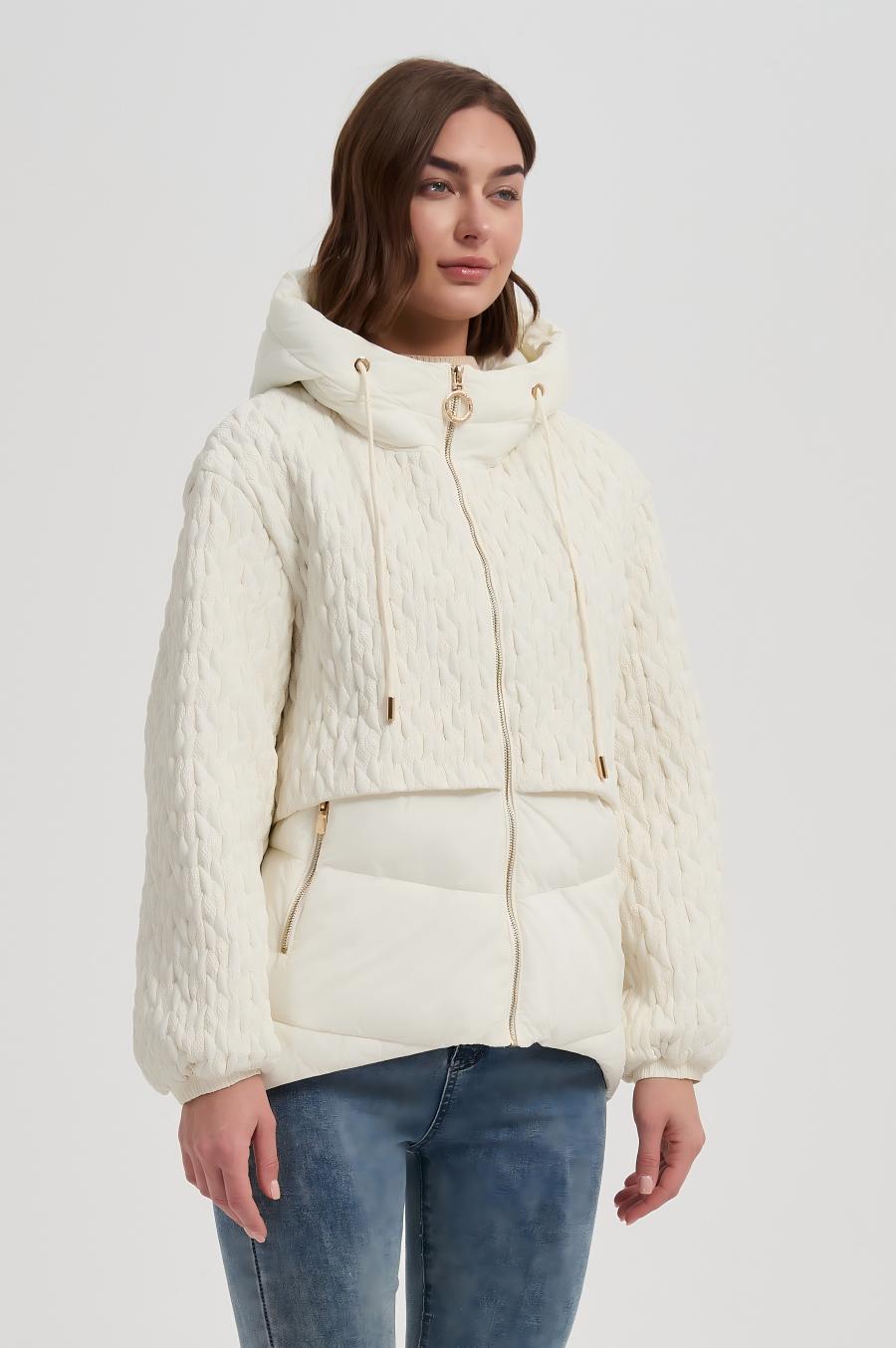 women Special quilting embroider padded jacket