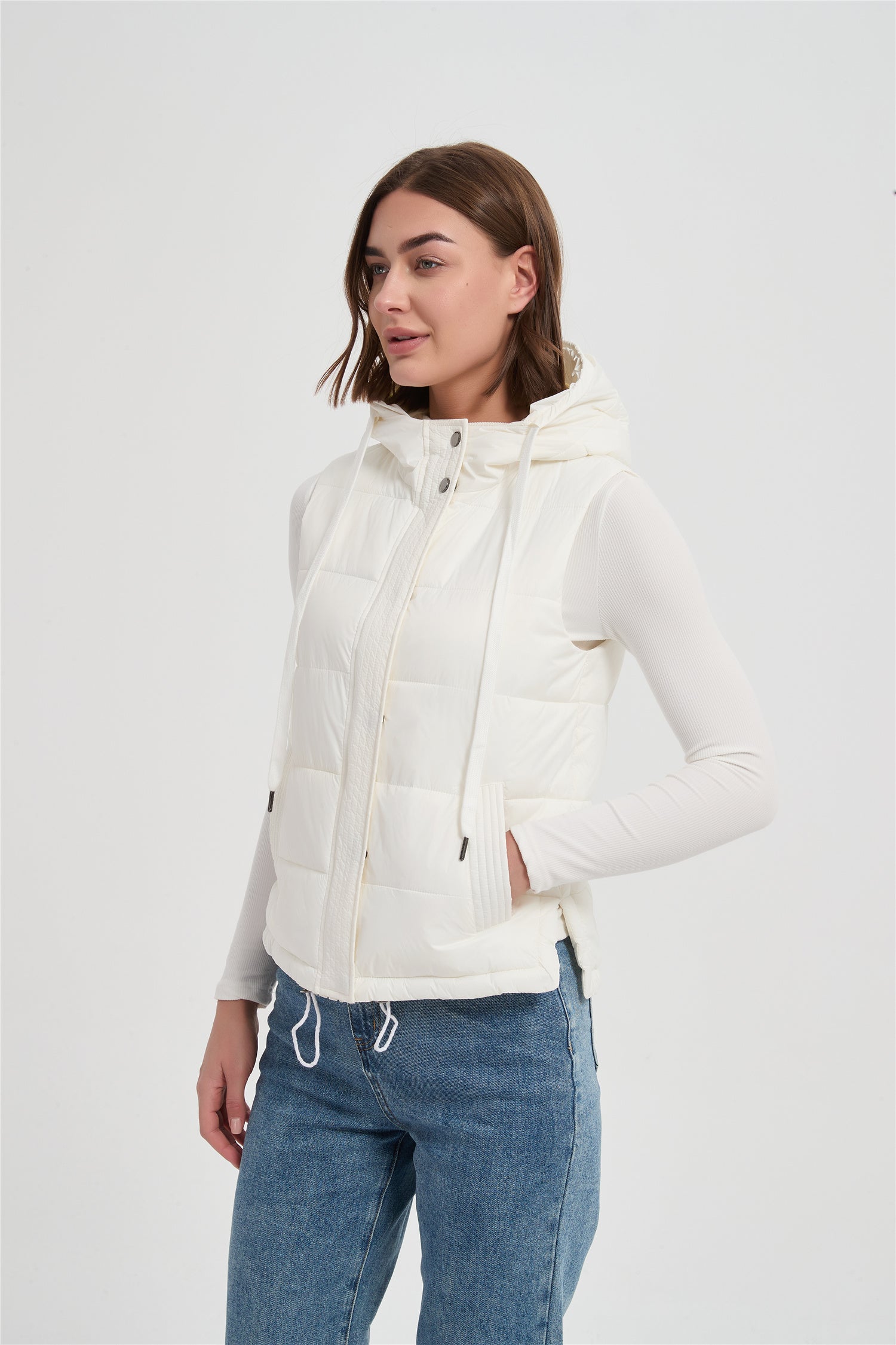 Women  light padded vest