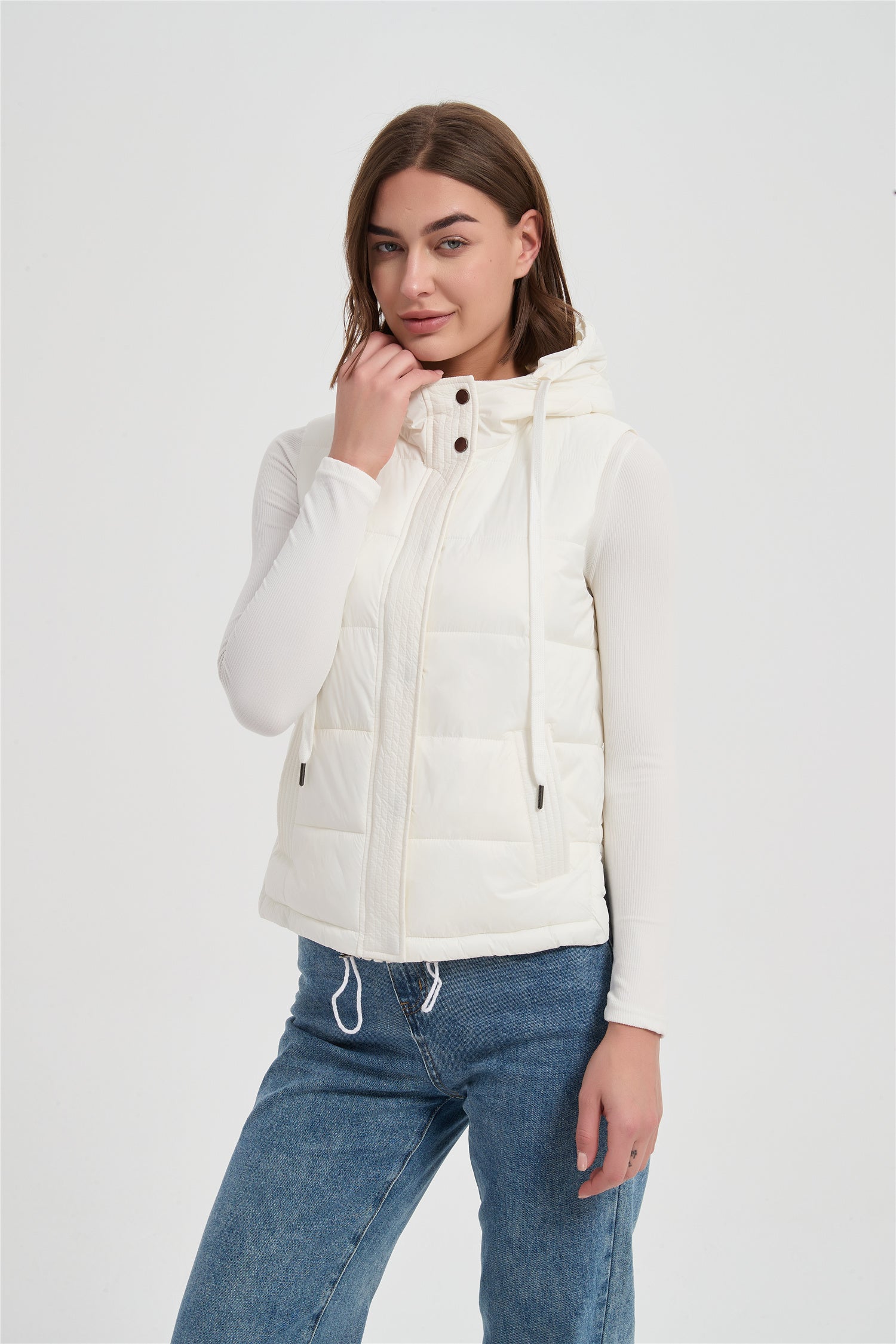 Women  light padded vest