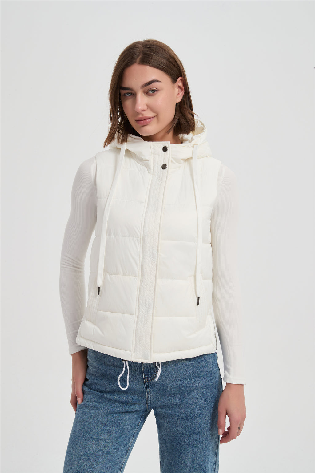 Women  light padded vest