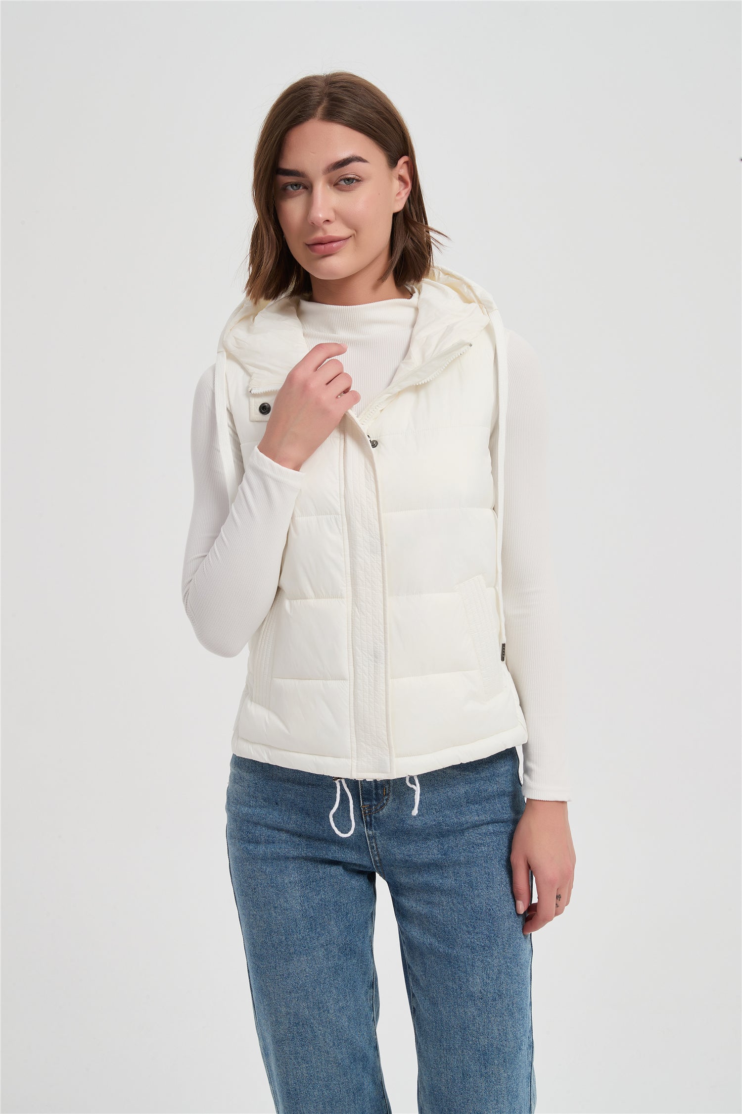 Women  light padded vest