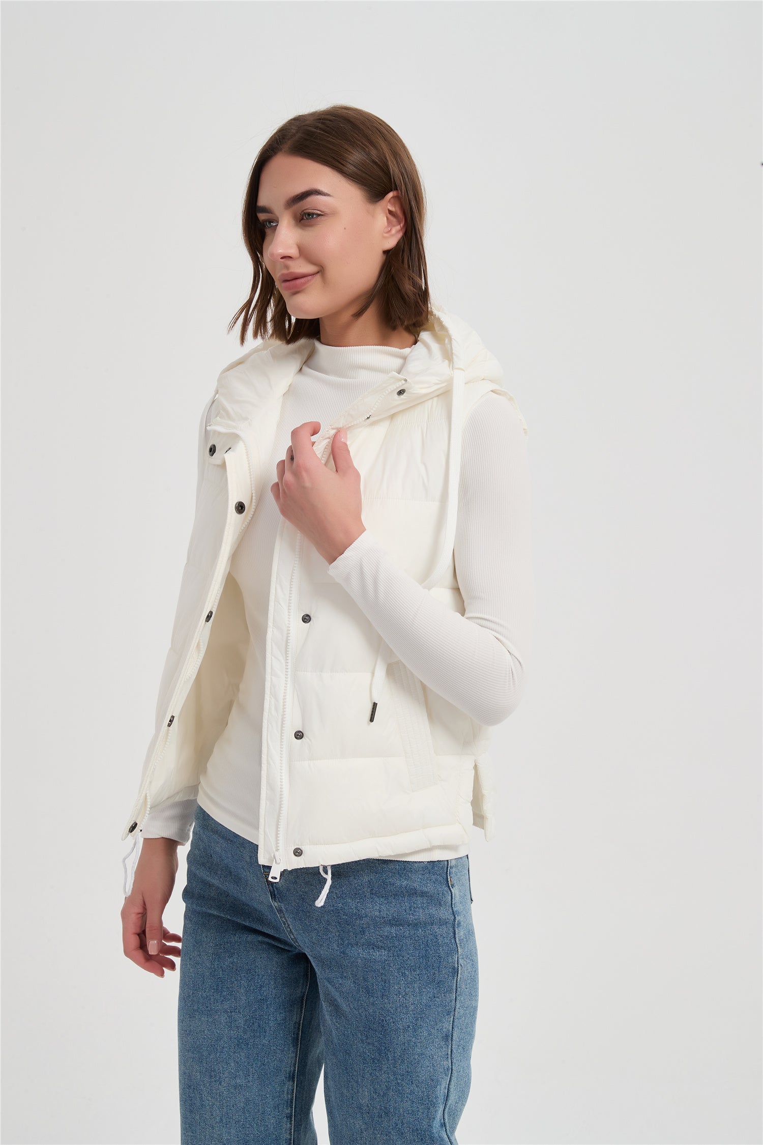 Women  light padded vest