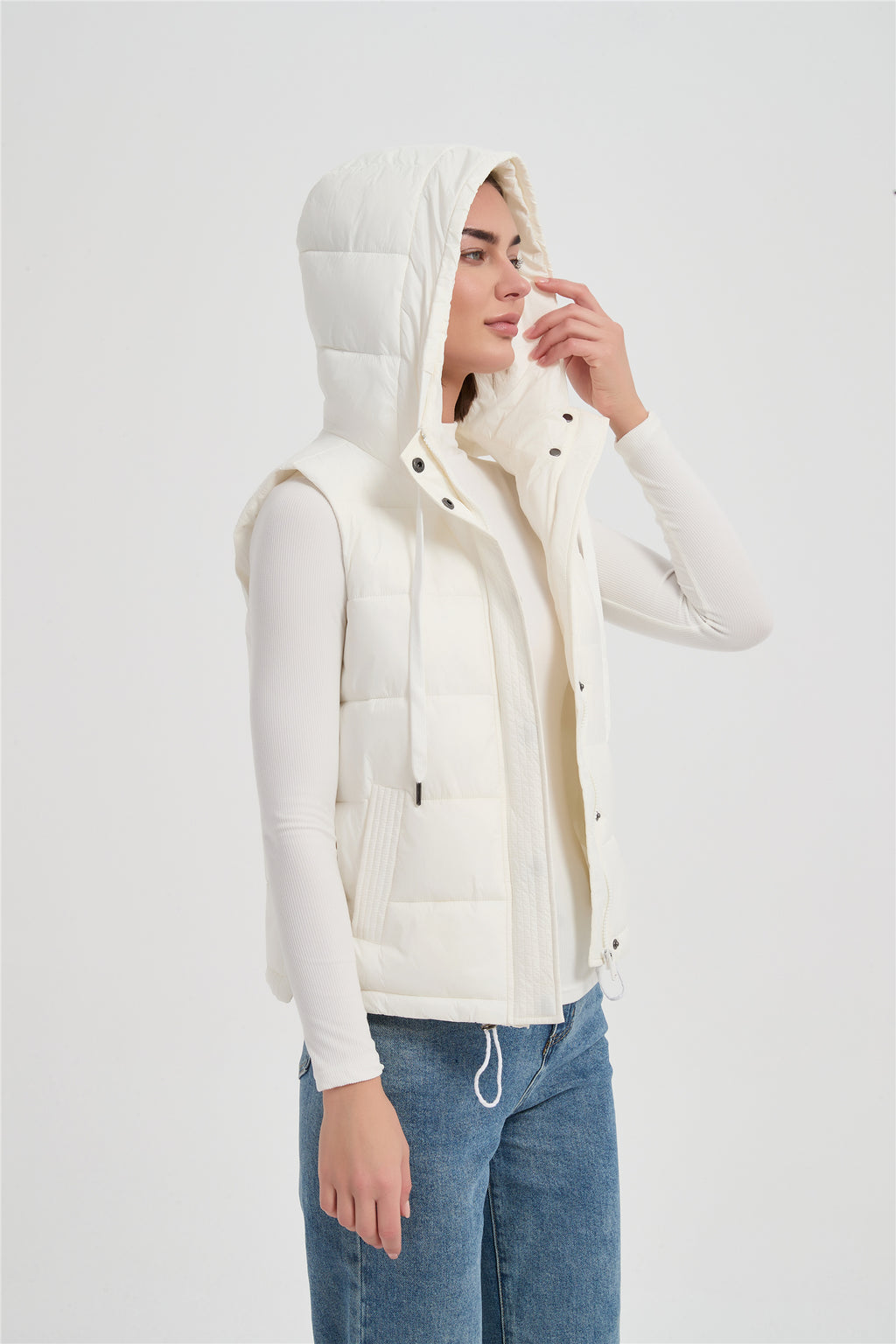 Women  light padded vest