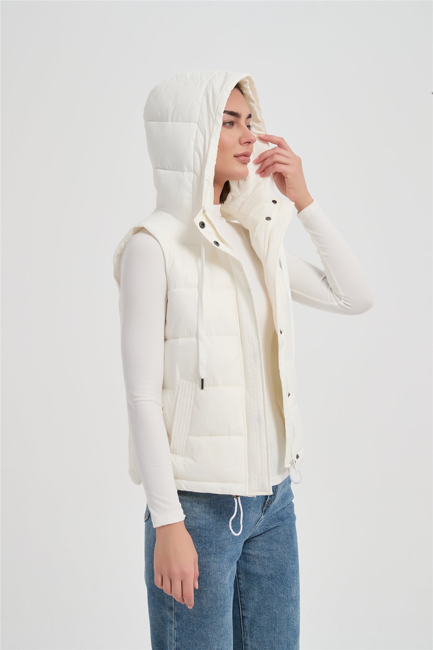 Women  light padded vest