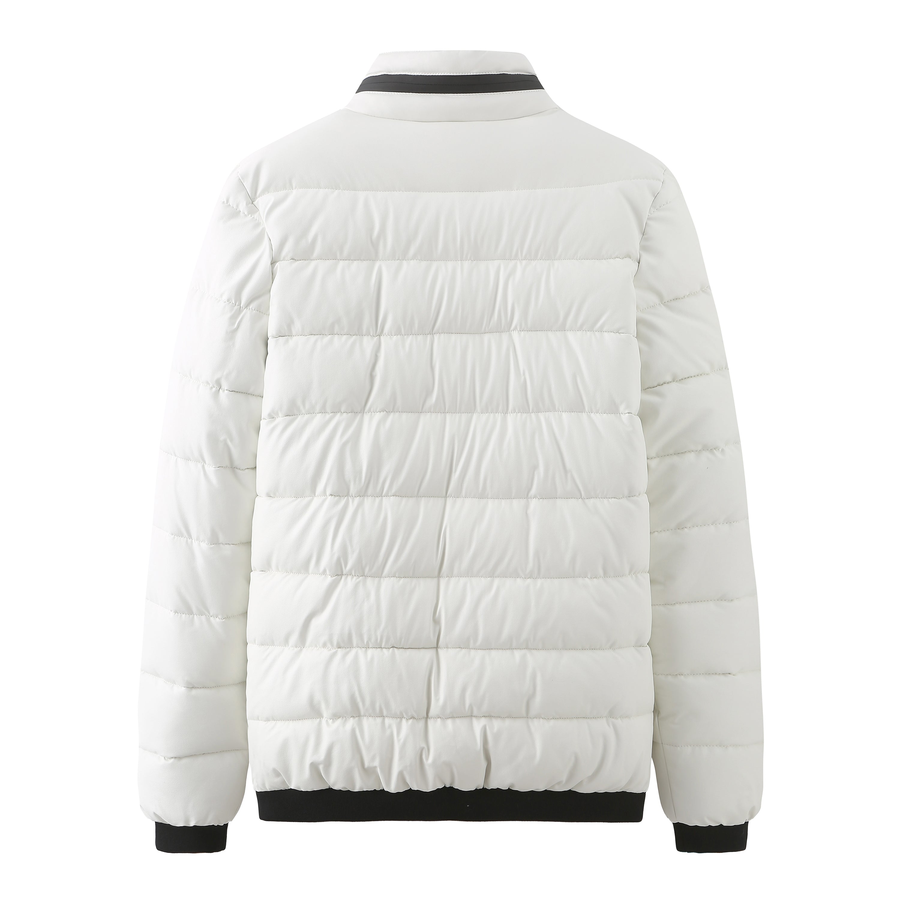 Men's PU padded jacket