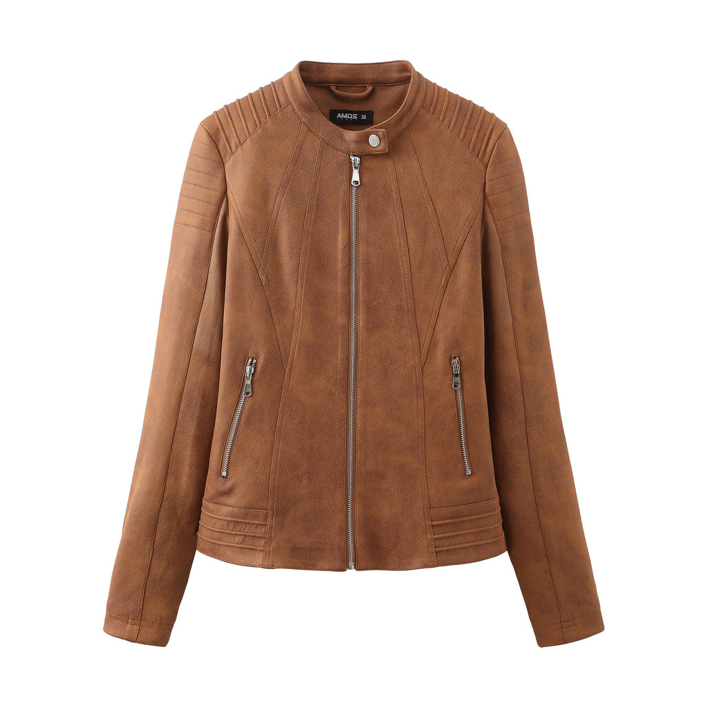 Women suede jacket