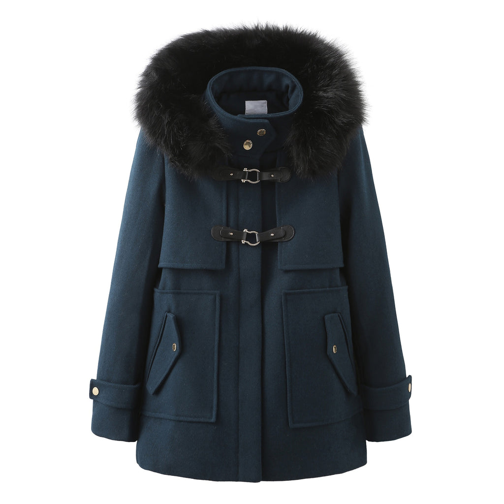 women woolen coat