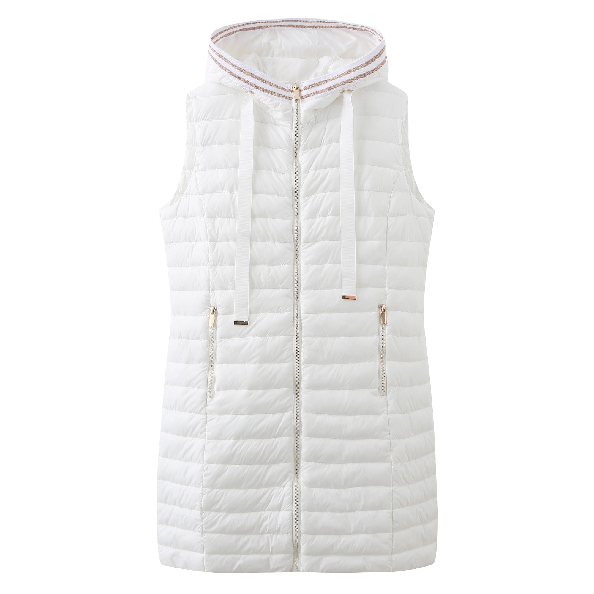 Women light Padded long vest