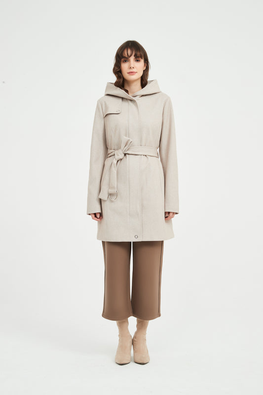 Ladies' Coat with Hood 