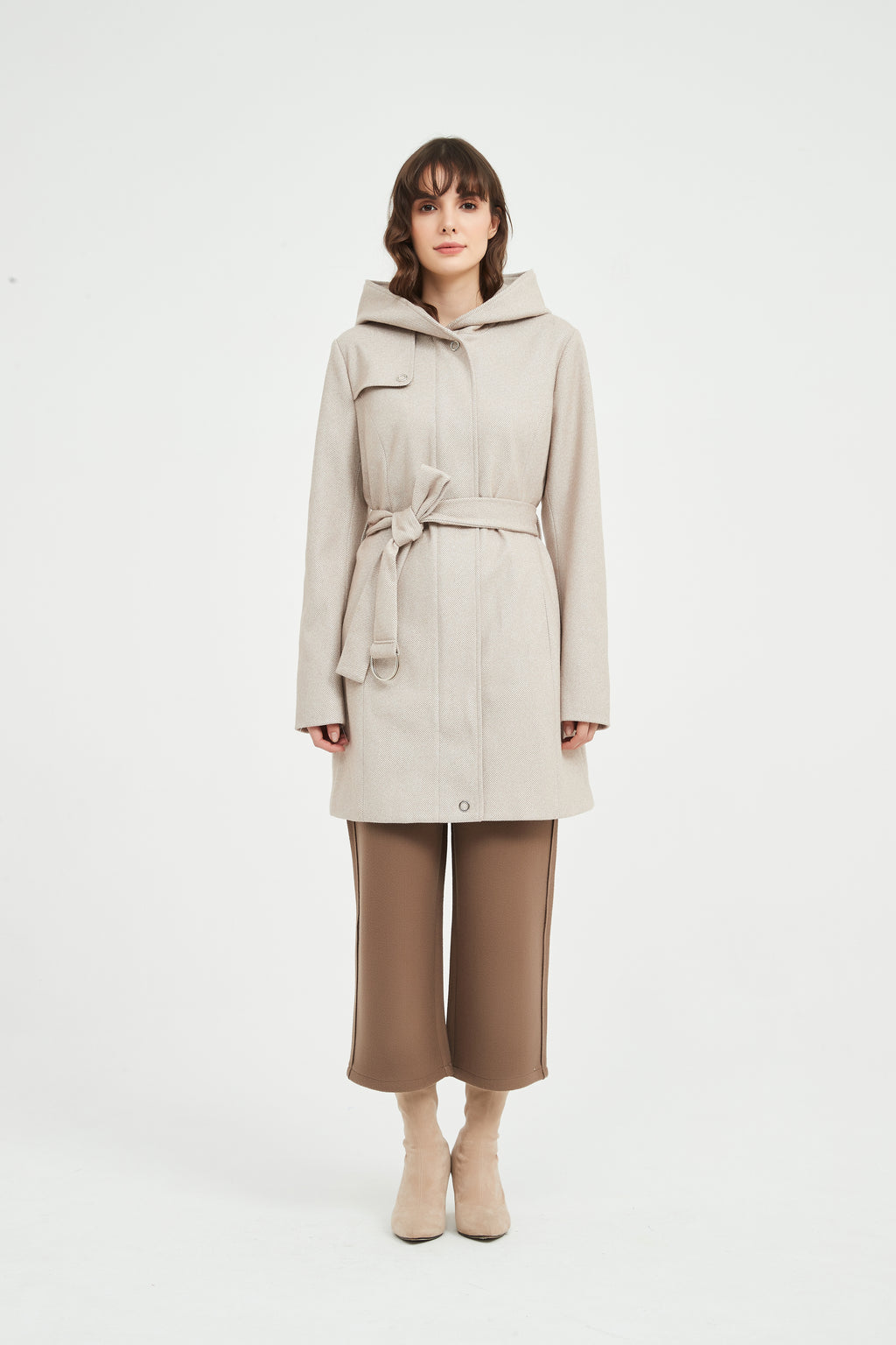 Women woolen coat