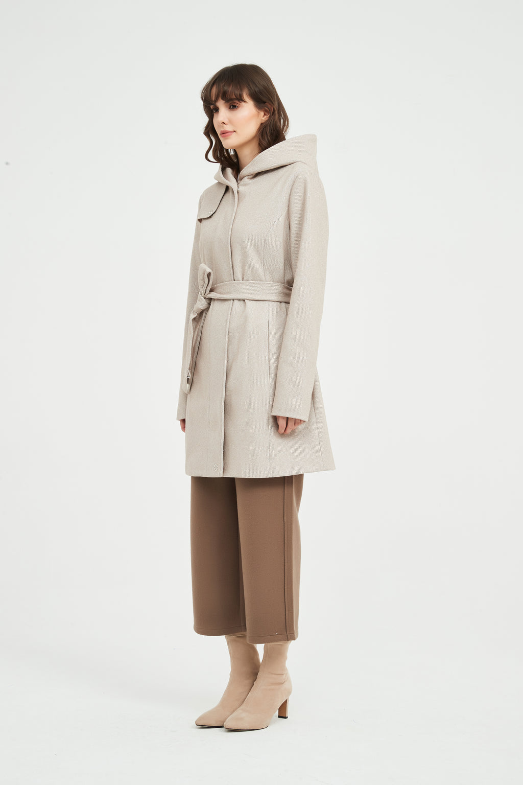Women woolen coat