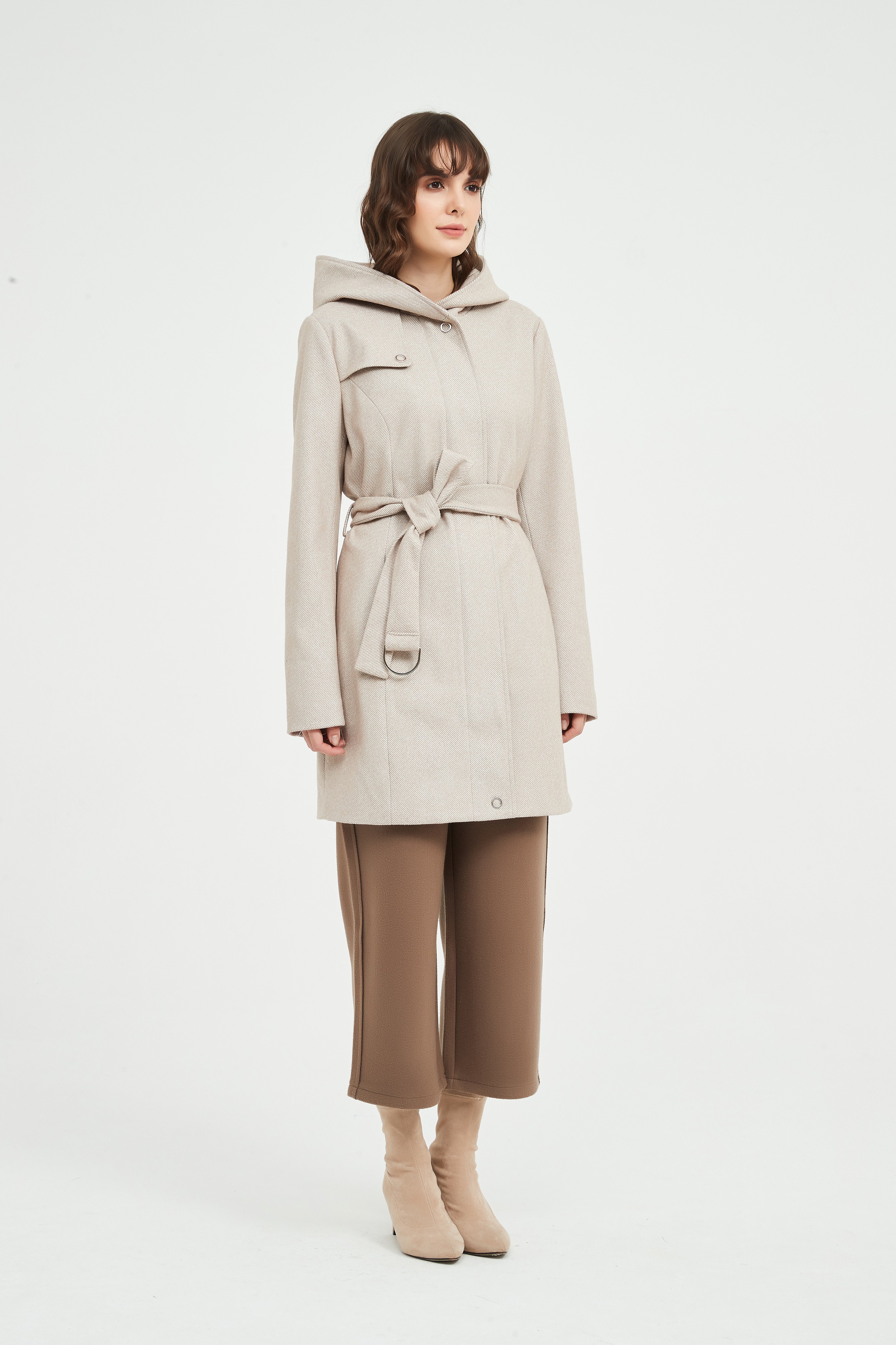 Women woolen coat