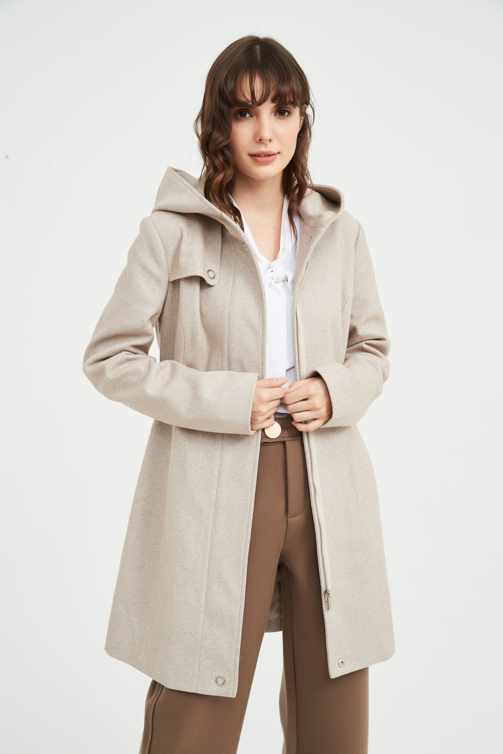 Women woolen coat