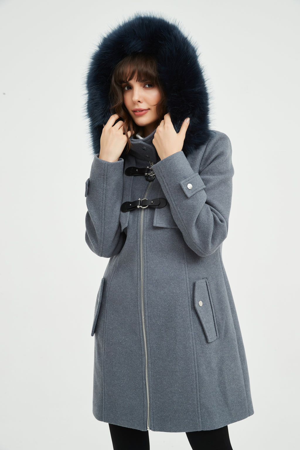 Women woolen coat