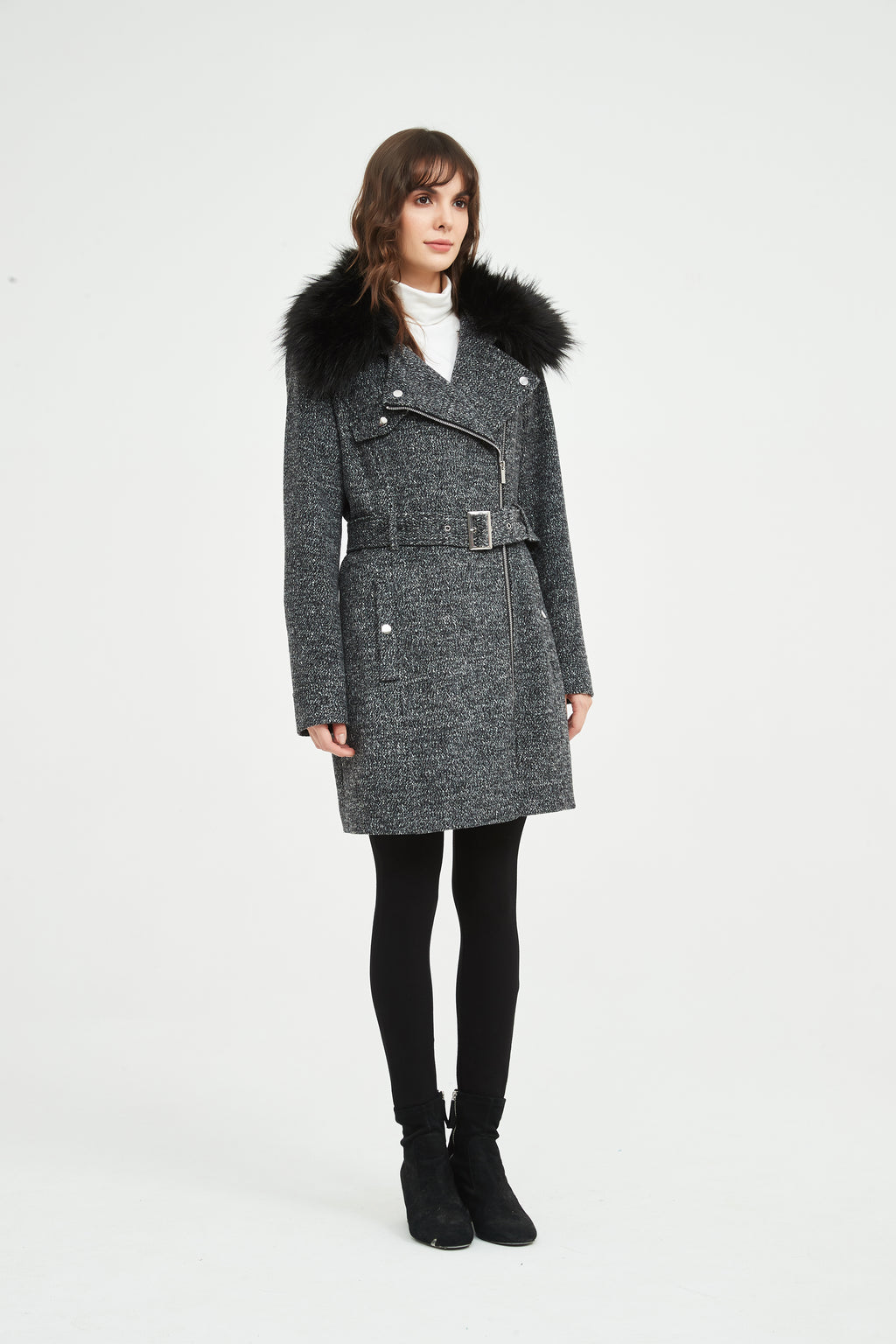 Women woolen coat