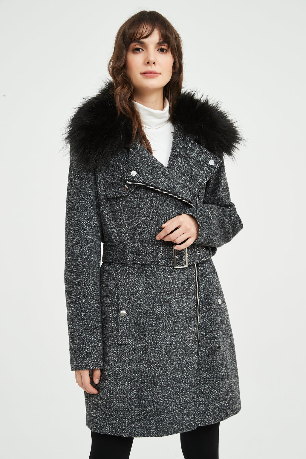 Women woolen coat