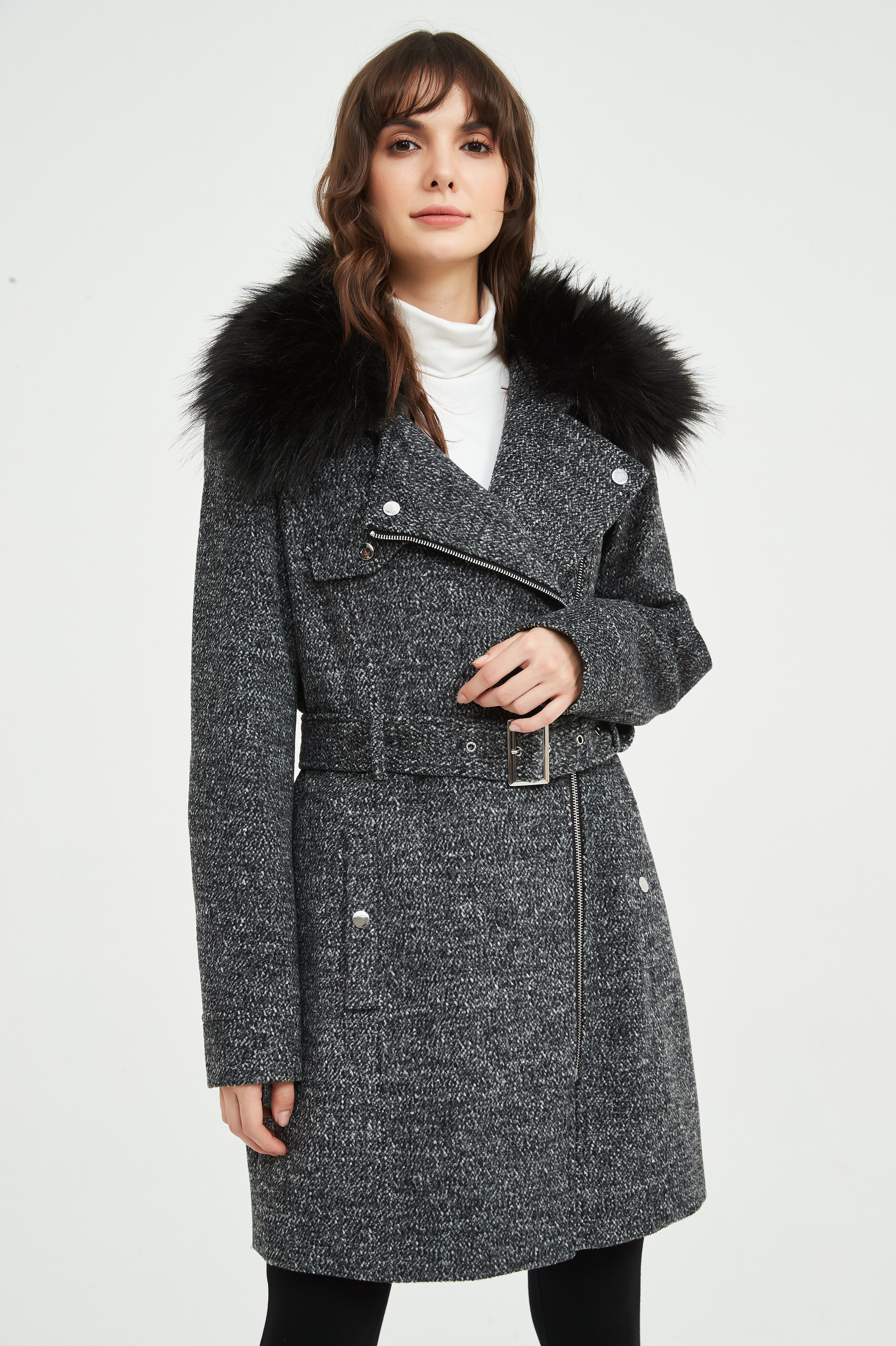 Women woolen coat