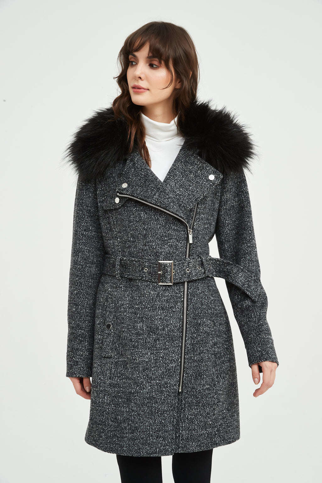 Women woolen coat