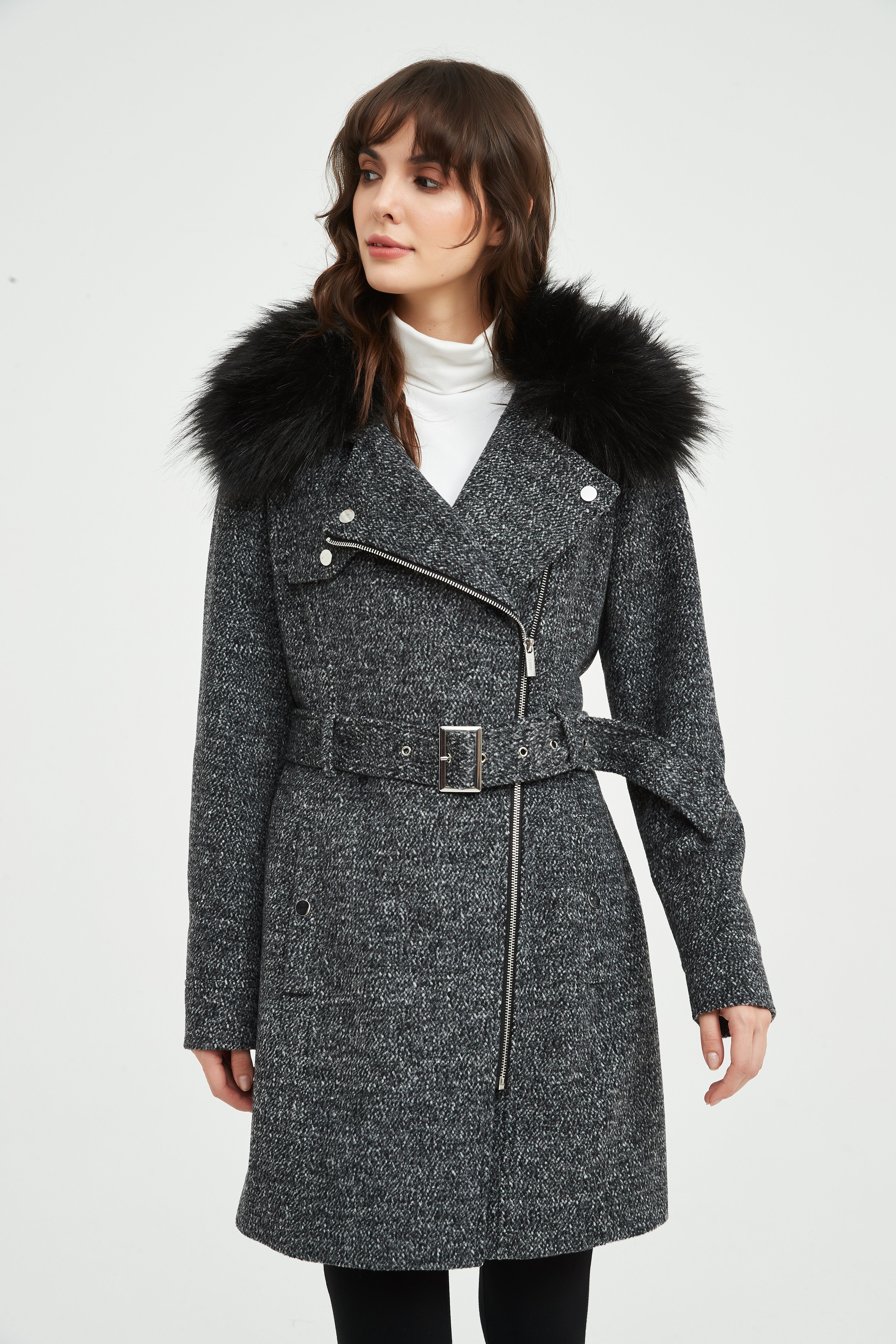 Women woolen coat
