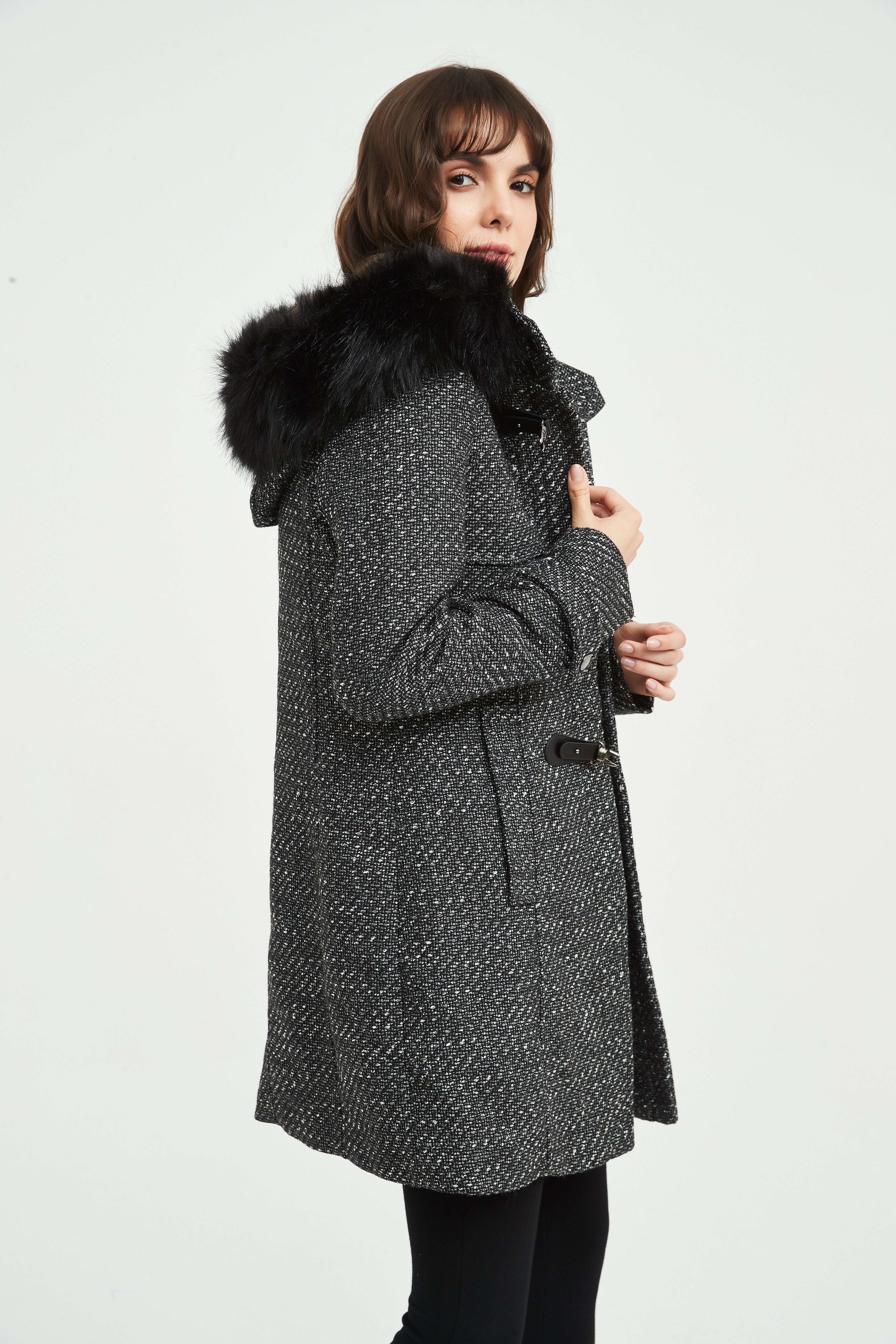 Women woolen coat
