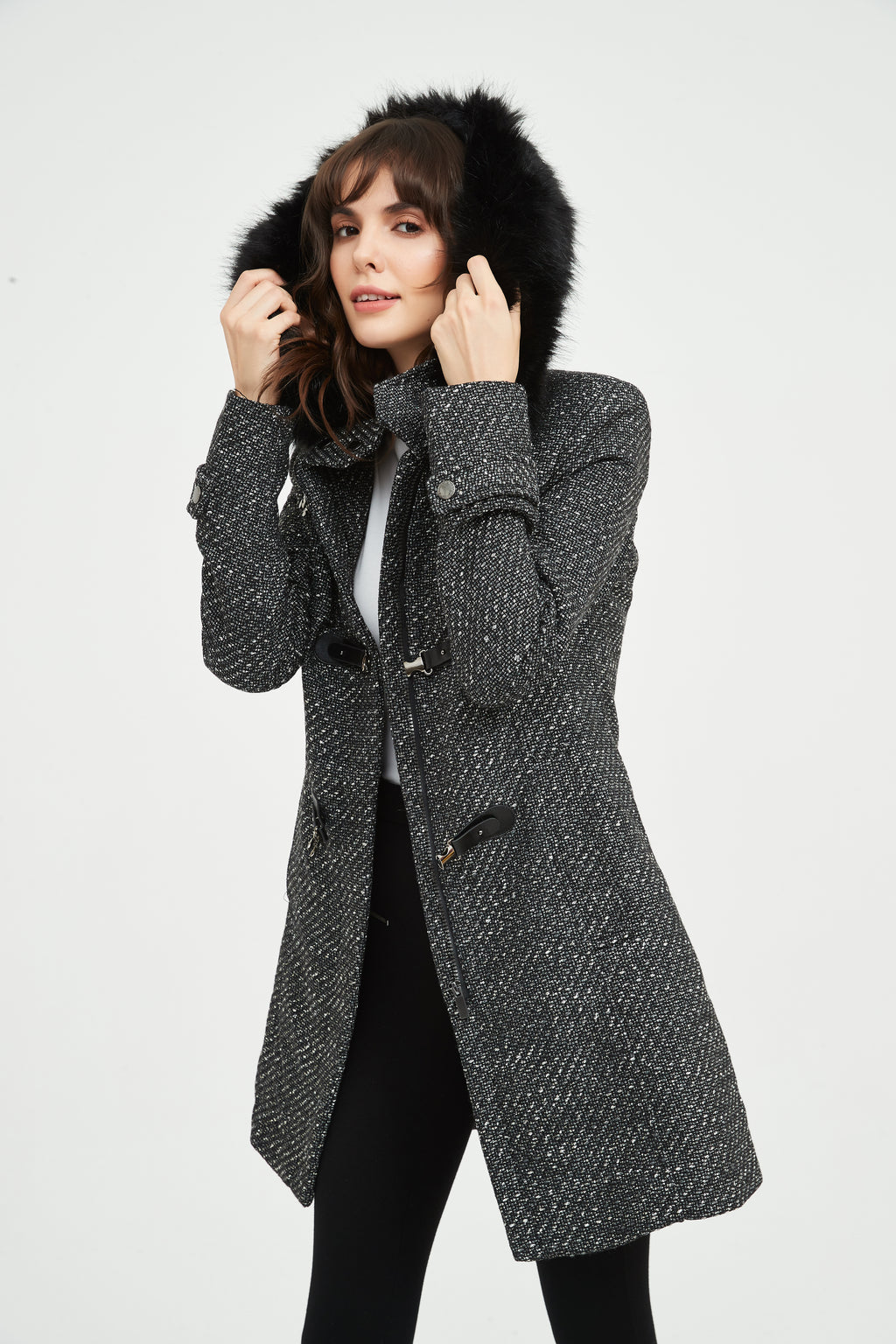 Women woolen coat