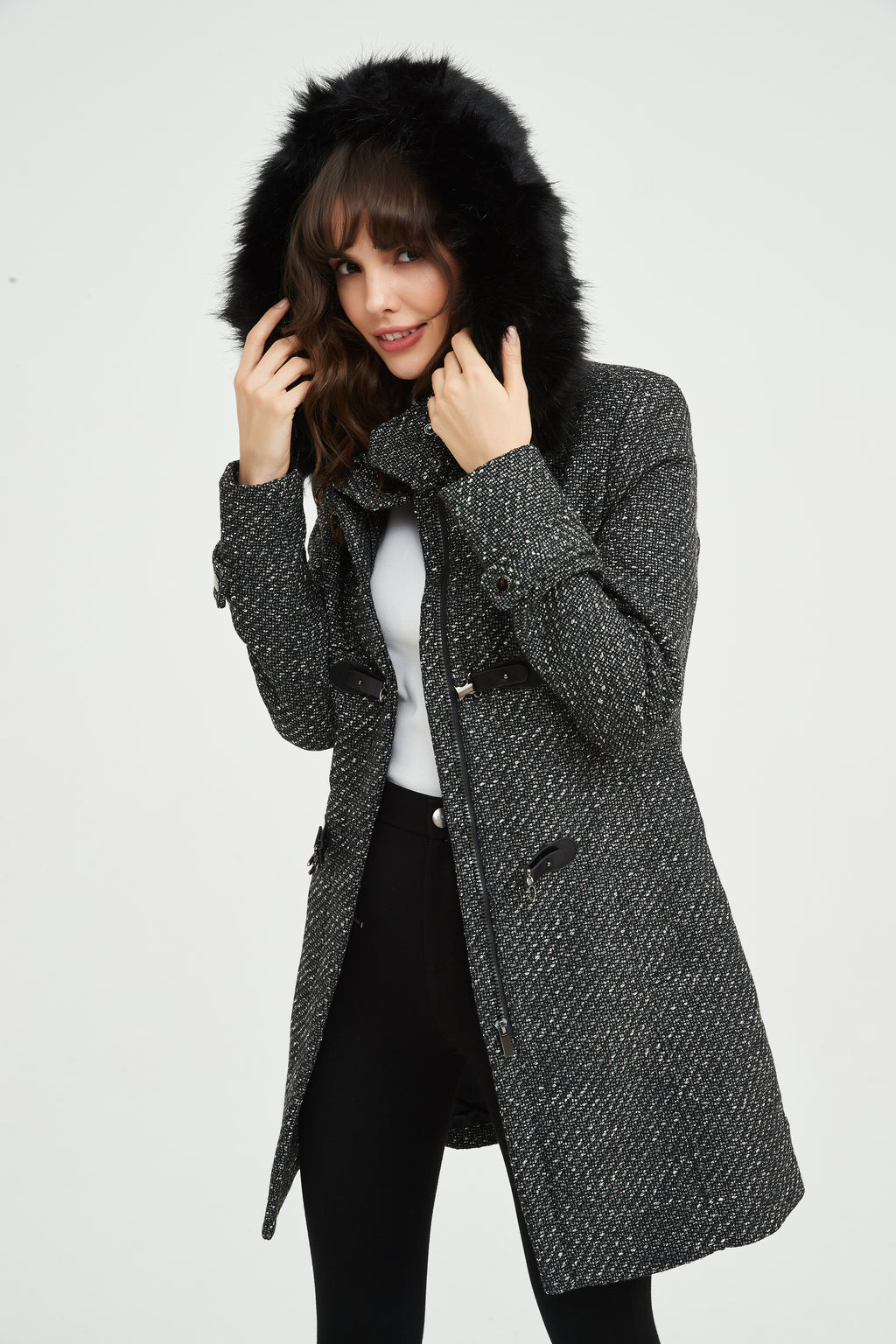 Women woolen coat