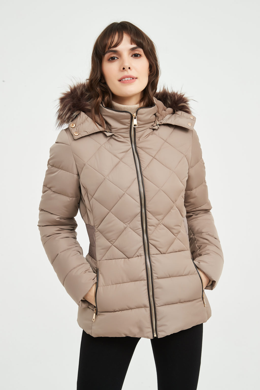 Ladies' Casual Padded Jacket