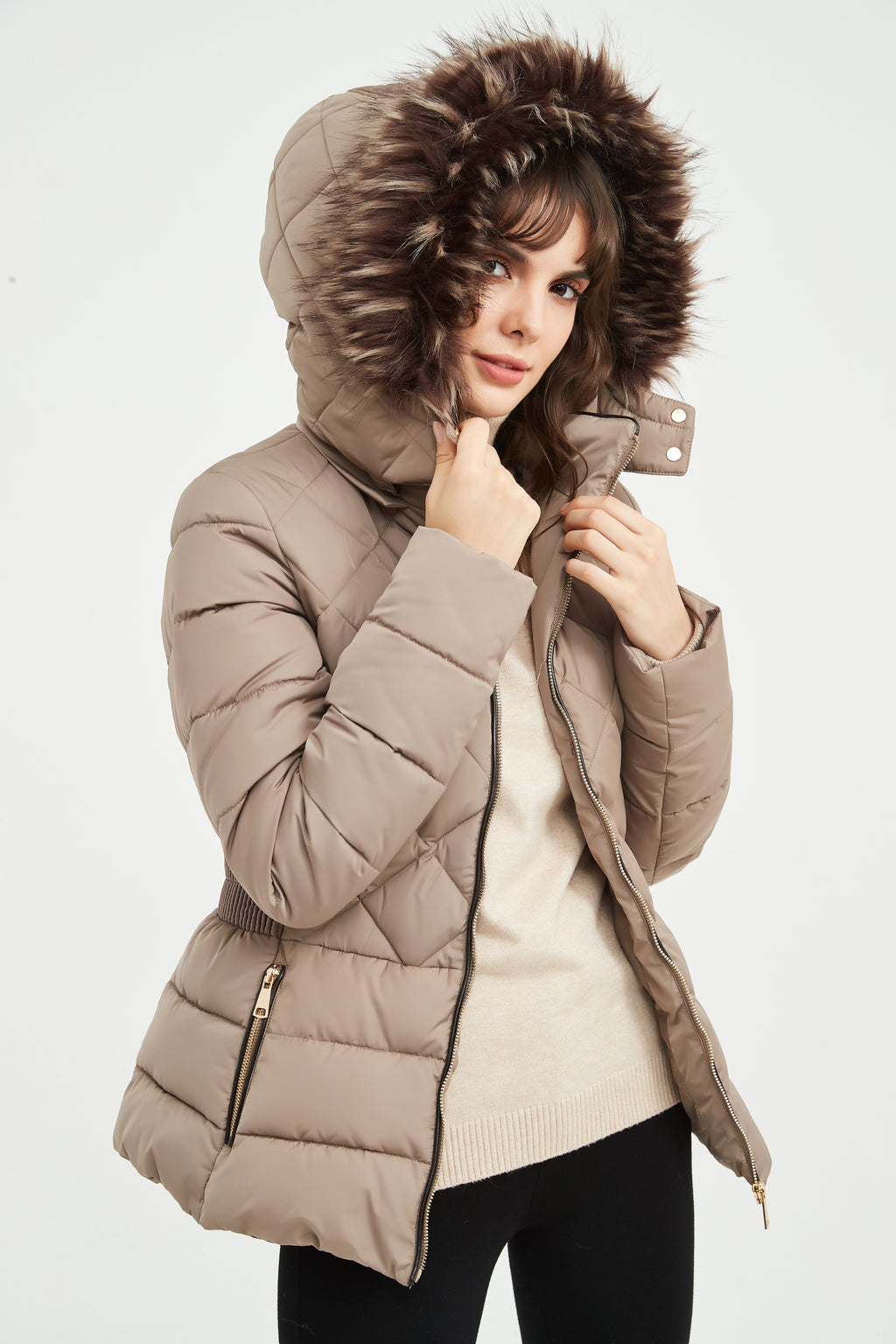 Ladies' Casual Padded Jacket