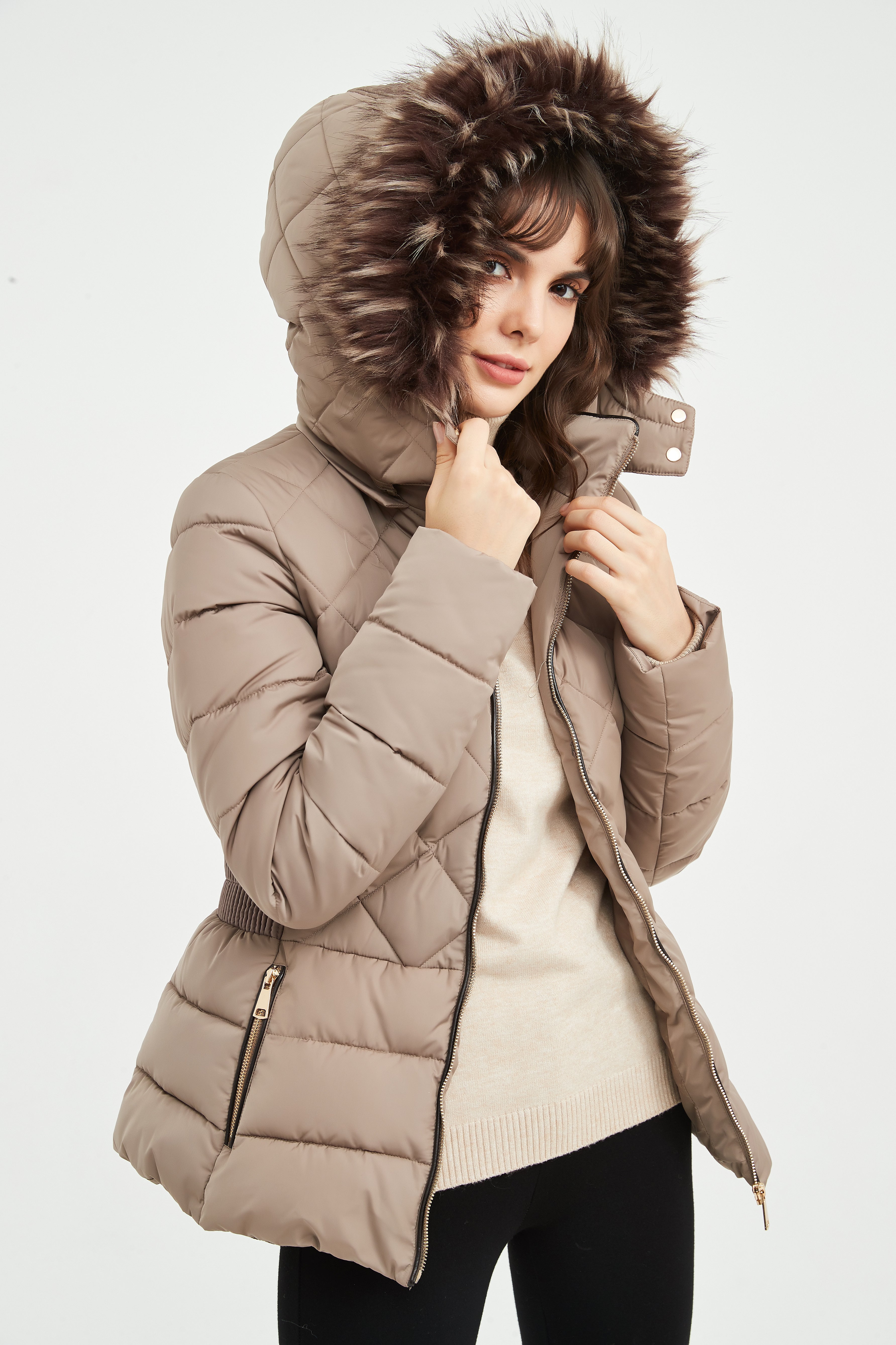 Ladies' Casual Padded Jacket