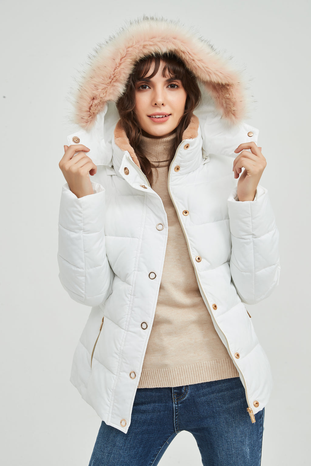 Ladies' Casual Padded Jacket