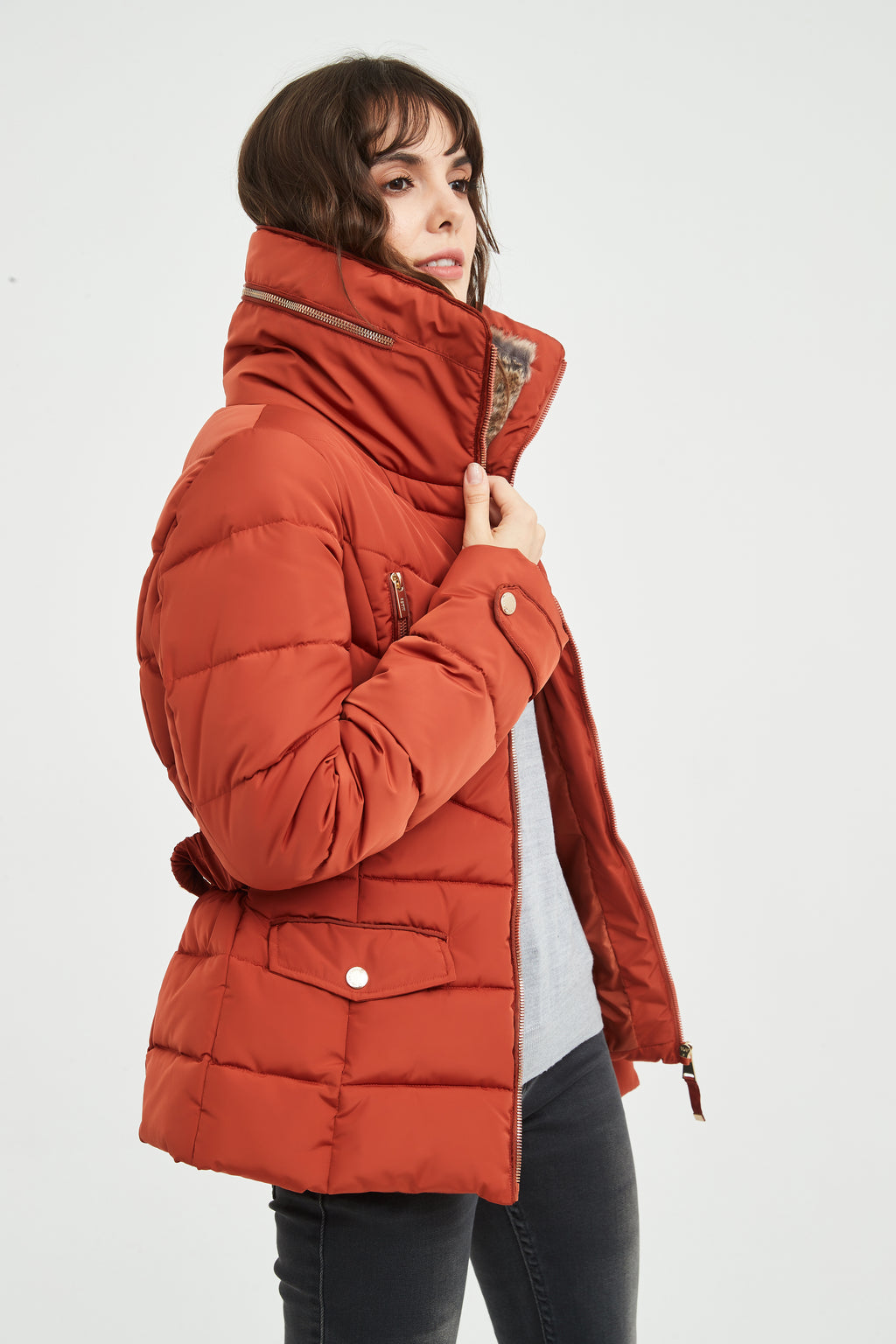 Ladies' Casual Padded Jacket