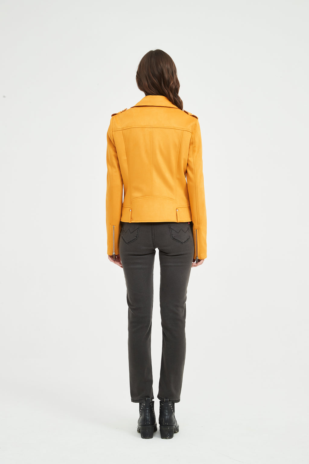 Ladies' Knitted Suede Jacket