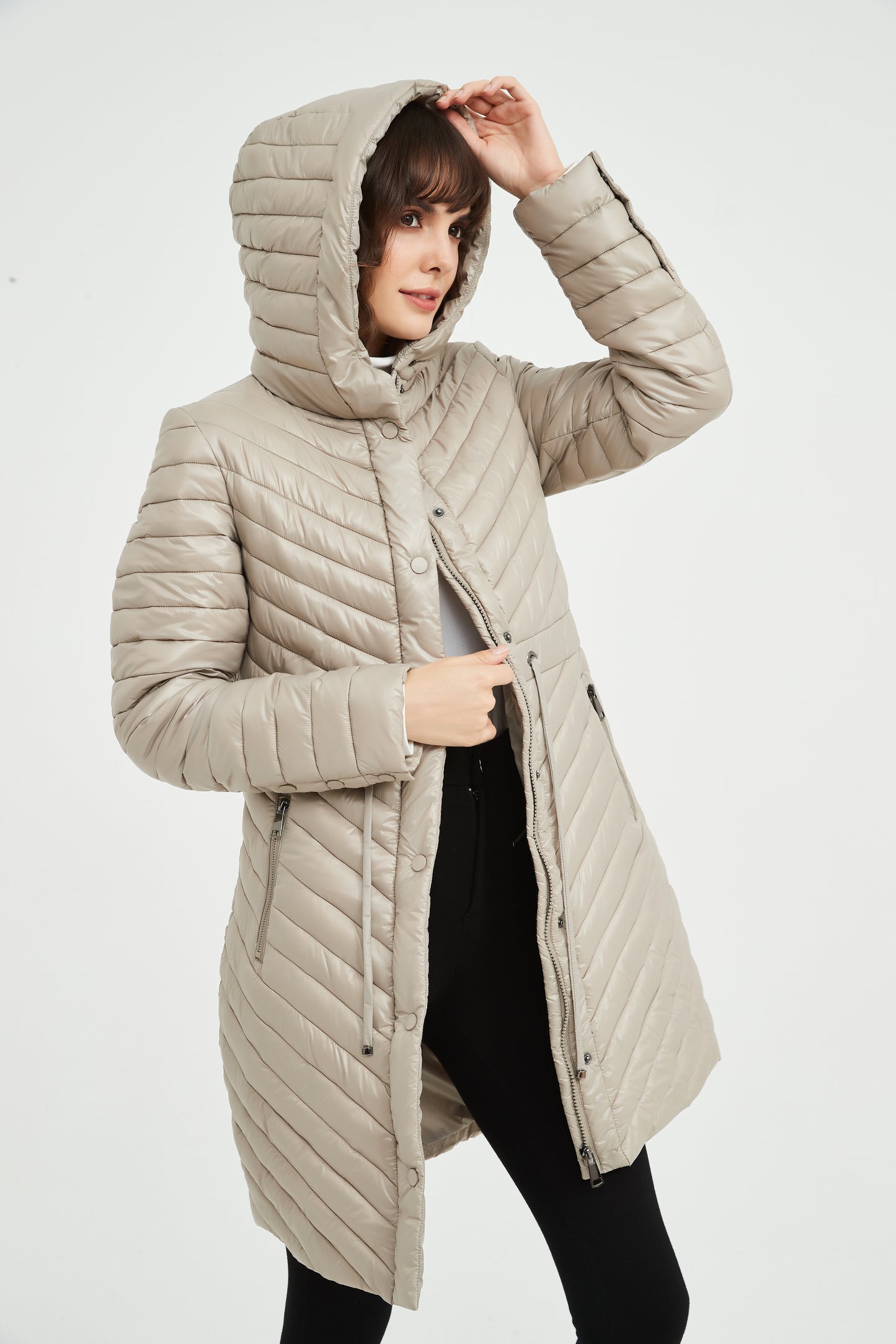 Ladies' Casual Light Padded Coat