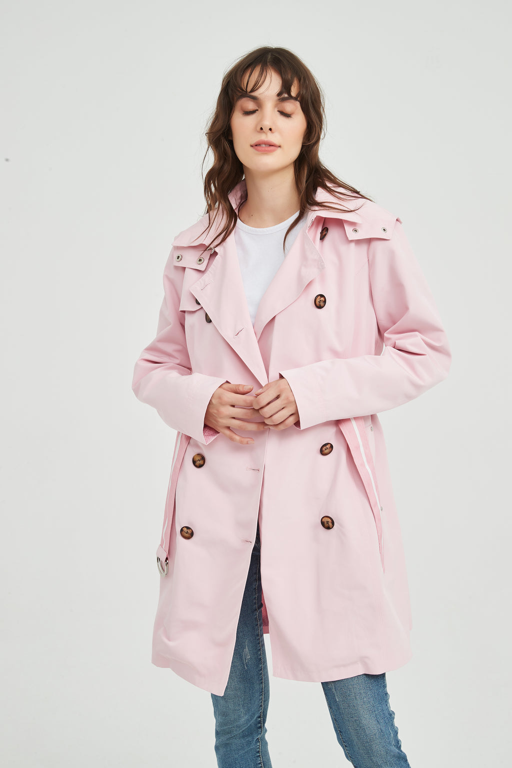 Ladies' Casual Jacket with Hood