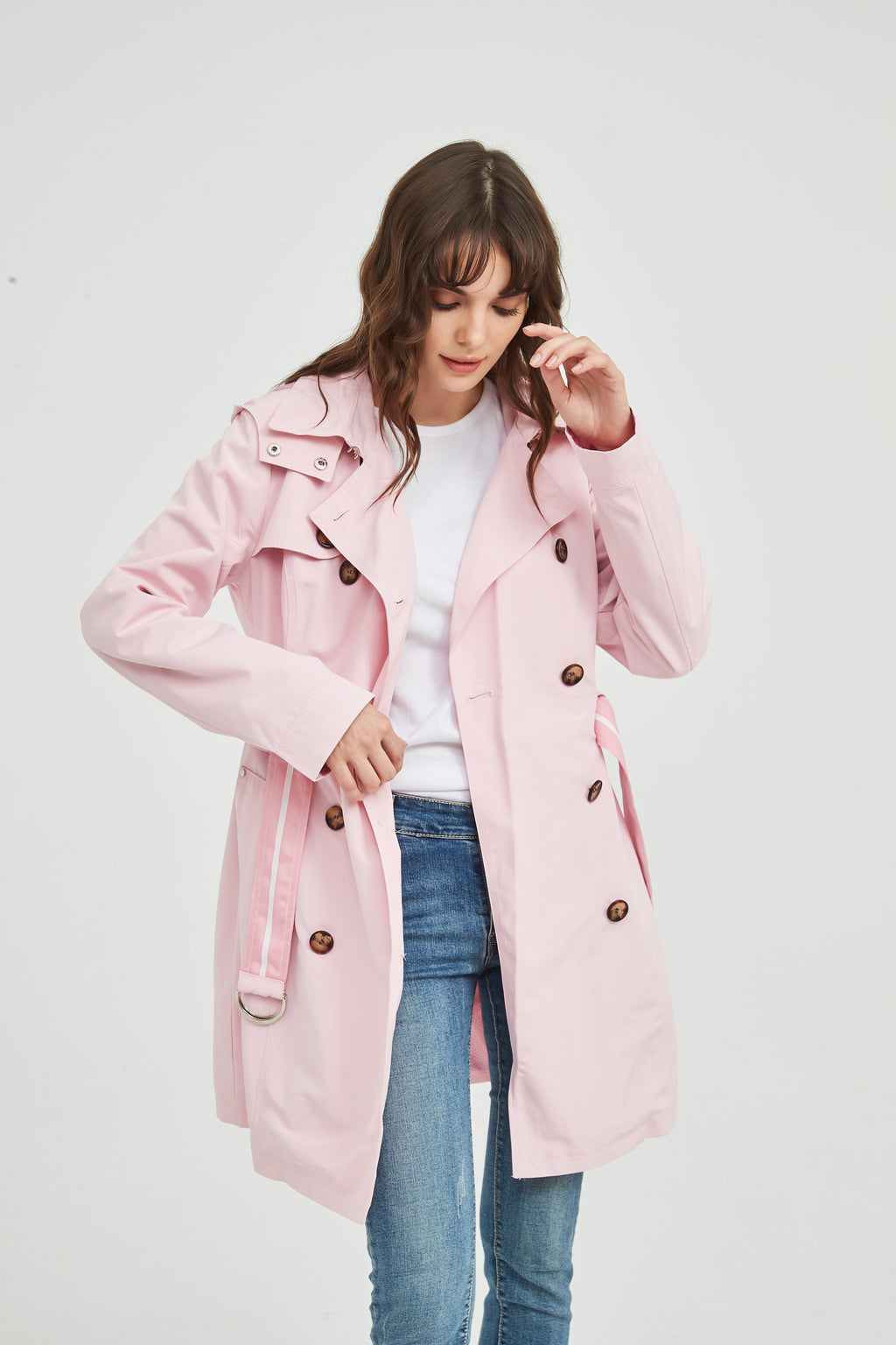 Ladies' Casual Jacket with Hood