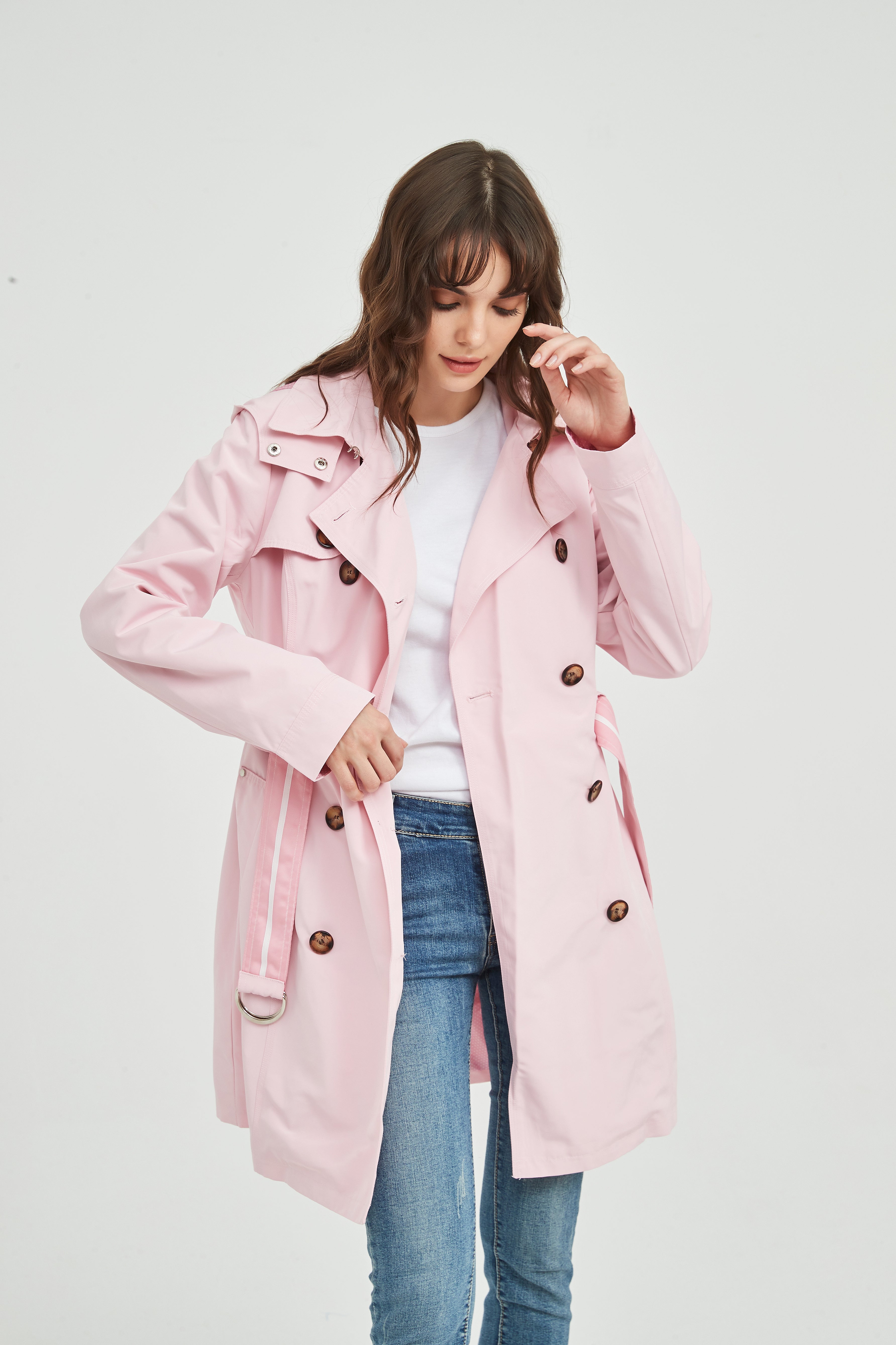 Ladies' Casual Jacket with Hood